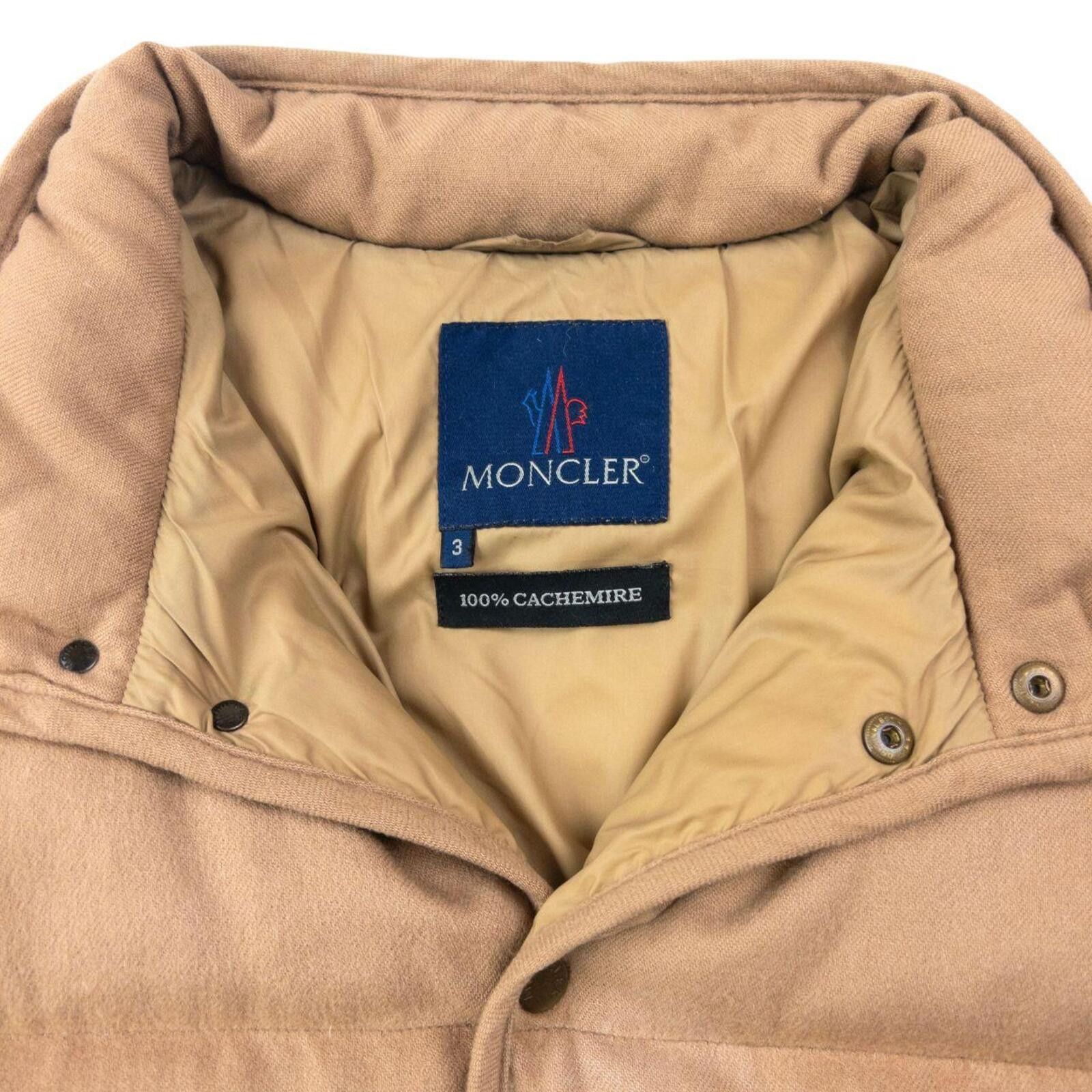 Moncler Vintage 90s Moncler Button Up Cashmere Puffer Jacket Size M Size US M / EU 48-50 / 2 - 4 Thumbnail