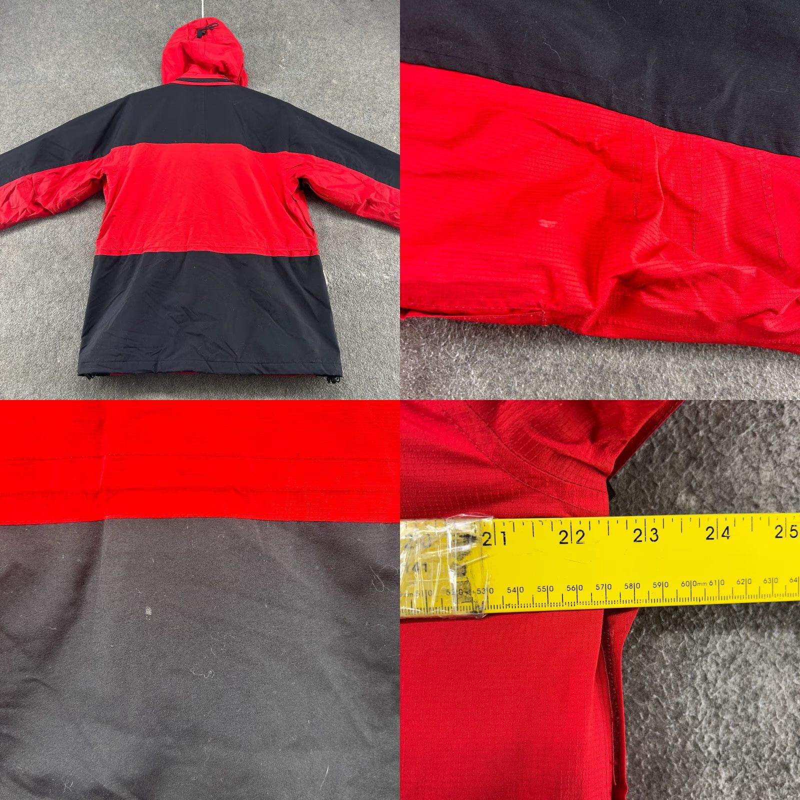 Eddie Bauer VINTAGE Eddie Bauer Jacket Mens Small Red Parka Hooded Ripstop Ebtek Goretex 90s Size US S / EU 44-46 / 1 - 9 Thumbnail