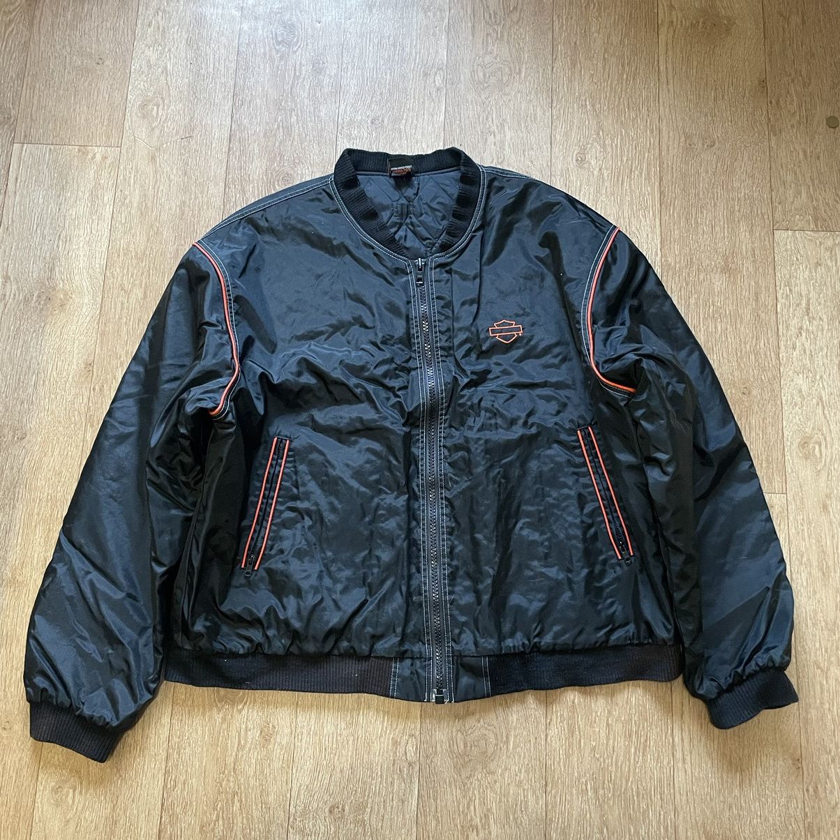 Harley Davidson × Vintage Harley Davidson Bomber jacket Size US XXL / EU 58 / 5 - 3 Thumbnail