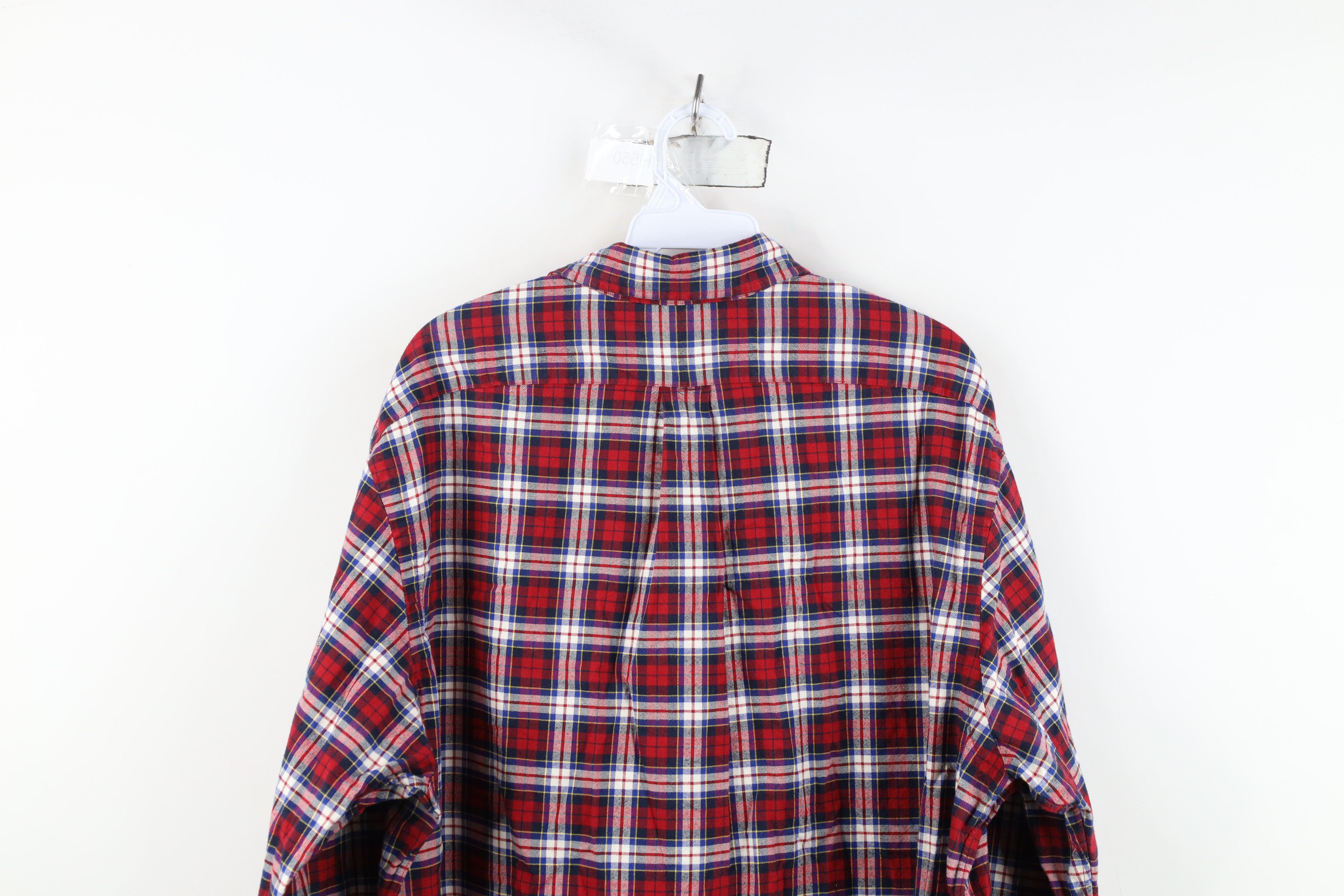Ralph Lauren Vintage Ralph Lauren Collared Button Down Shirt Plaid Size US XL / EU 56 / 4 - 10 Thumbnail