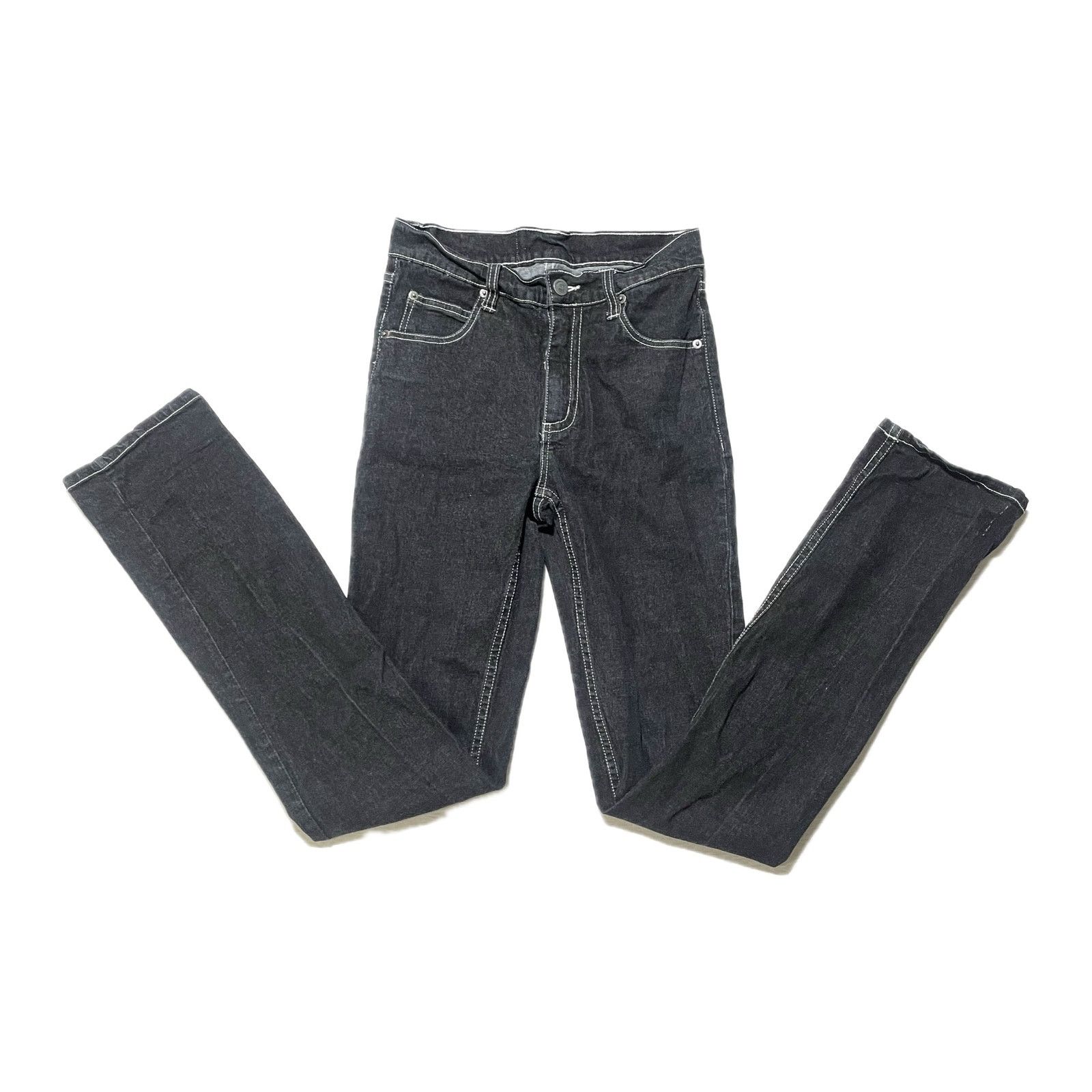 Cheap Monday Cheap Monday Straight Leg Spel Black Jeans Size (28x34) Size 28" / US 6 / IT 42 - 1 Thumbnail