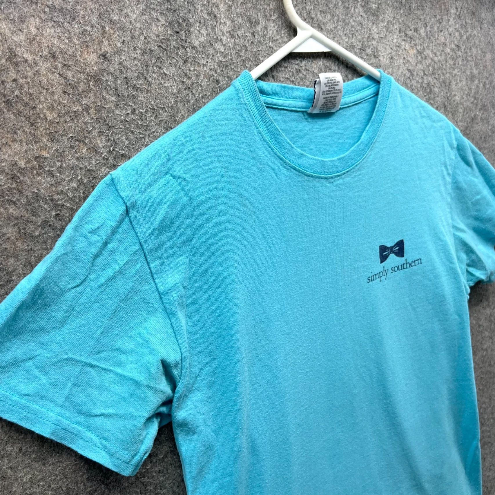 Vintage Simply Southern Shirt Men S Blue Crewneck Lighthouse Whale Print Beach Shore Vintage: No Size US S / EU 44-46 / 1 - 5 Thumbnail