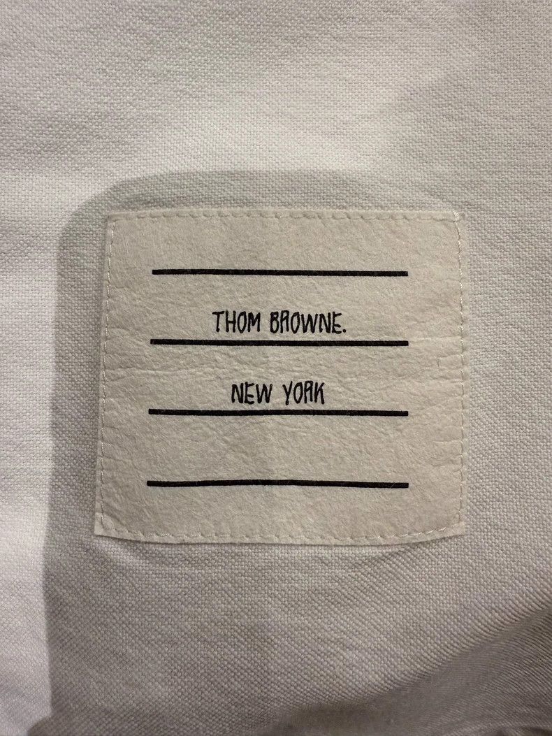 Thom Browne Thom Browne Classic three-color standard shirt 2505-Nextarr Size S / US 4 / IT 40 - 4 Thumbnail