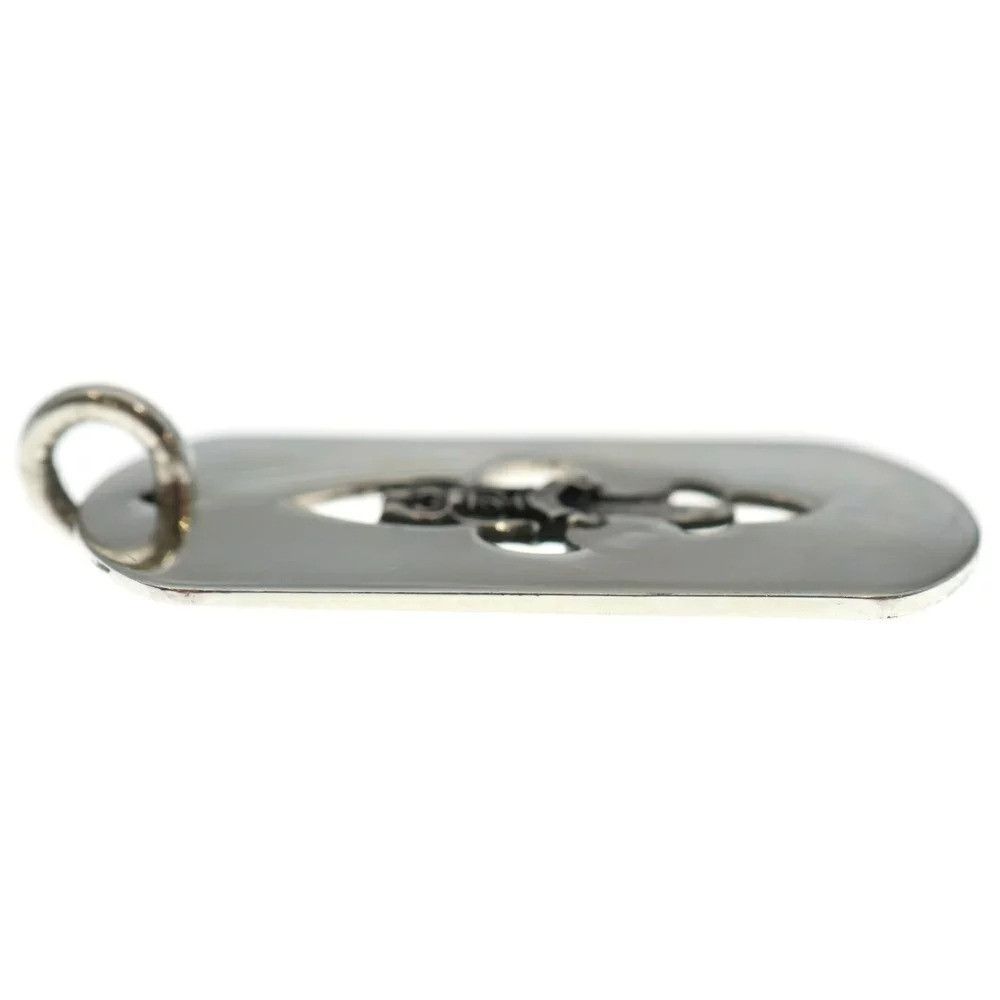 Chrome Hearts 🔥 CHROME HEARTS LARGE CUT OUT FLEUR DAGGER DOG TAG Size ONE SIZE - 6 Thumbnail