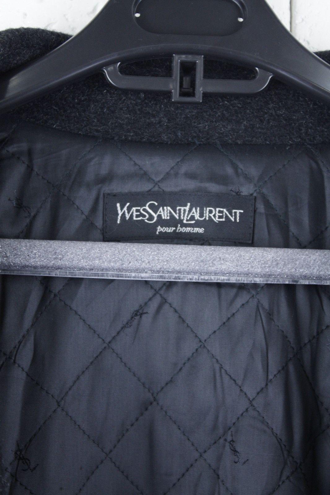 Yves Saint Laurent Yves Saint Lauren Wool Coat Vintage Size US L / EU 52-54 / 3 - 5 Thumbnail