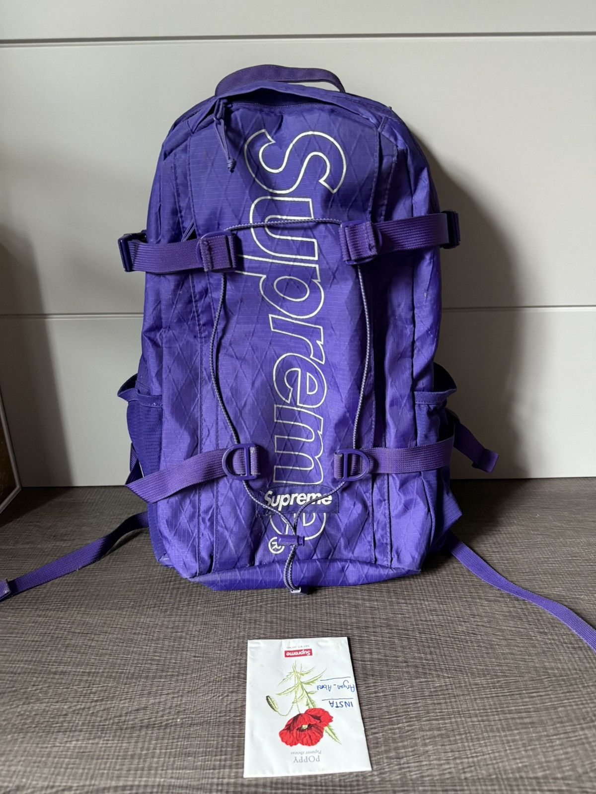 Supreme ボディバッグ パープル Supreme のボディバッグ/ウエストポーチ（パープル系）を使った