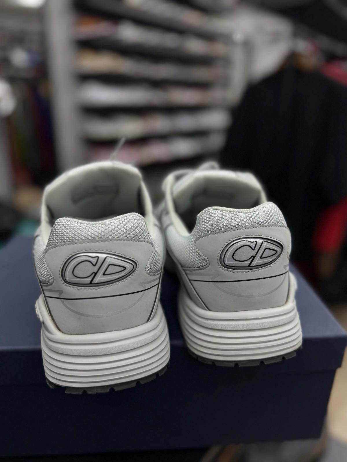 Dior Size 46EU / 13US - Dior B30 Grey Sneakers Retail $1200 Size US 13 / EU 46 - 12 Thumbnail