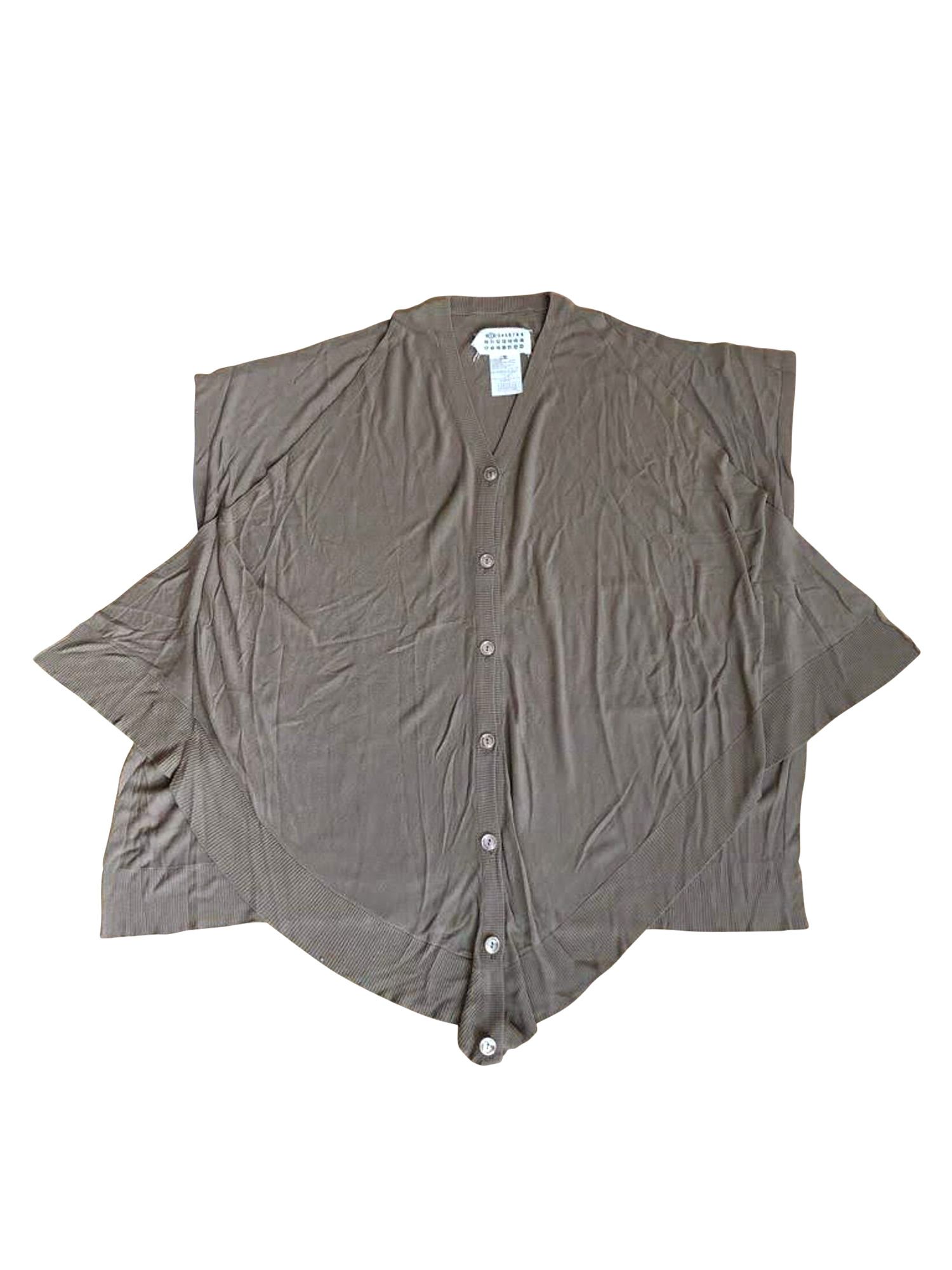 Maison Margiela ⚡️QUICK SALE⚡️2013 Maison Margiela Brown Star Cardigan Size US XS / EU 42 / 0 - 1 Thumbnail