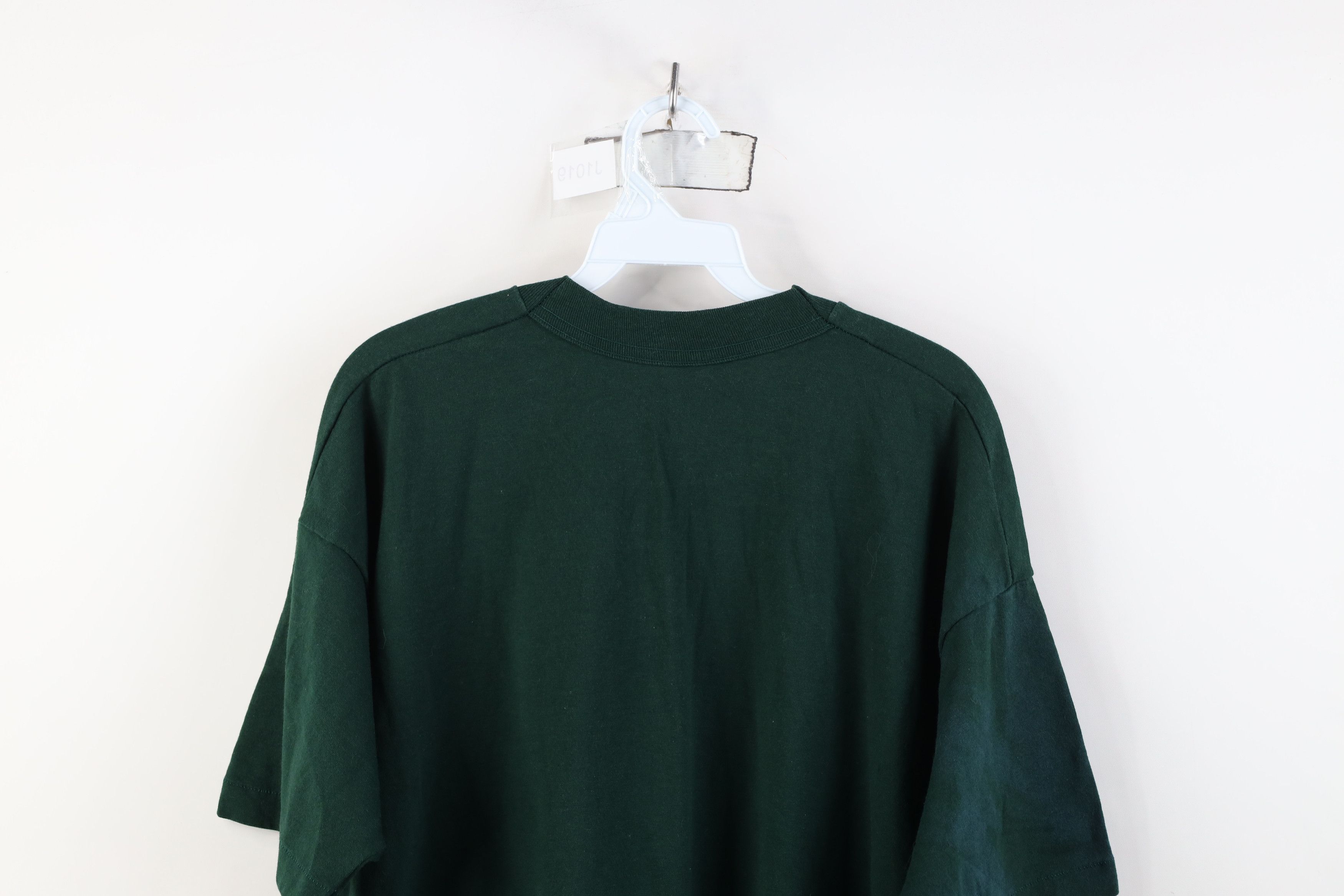 Vintage Vintage 90s Michigan State University Short Sleeve T-Shirt Size US XXL / EU 58 / 5 - 10 Thumbnail