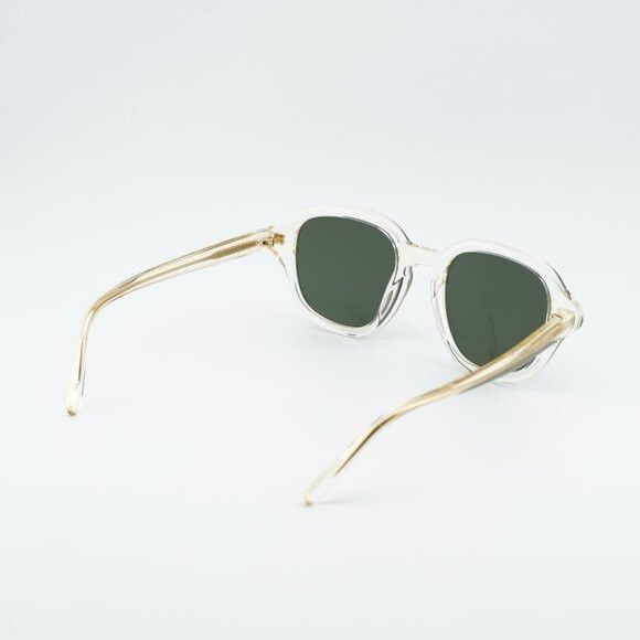 Loewe Loewe LW40163I 57N Sunglasses Transparent Yellow Square Size ONE SIZE - 8 Thumbnail