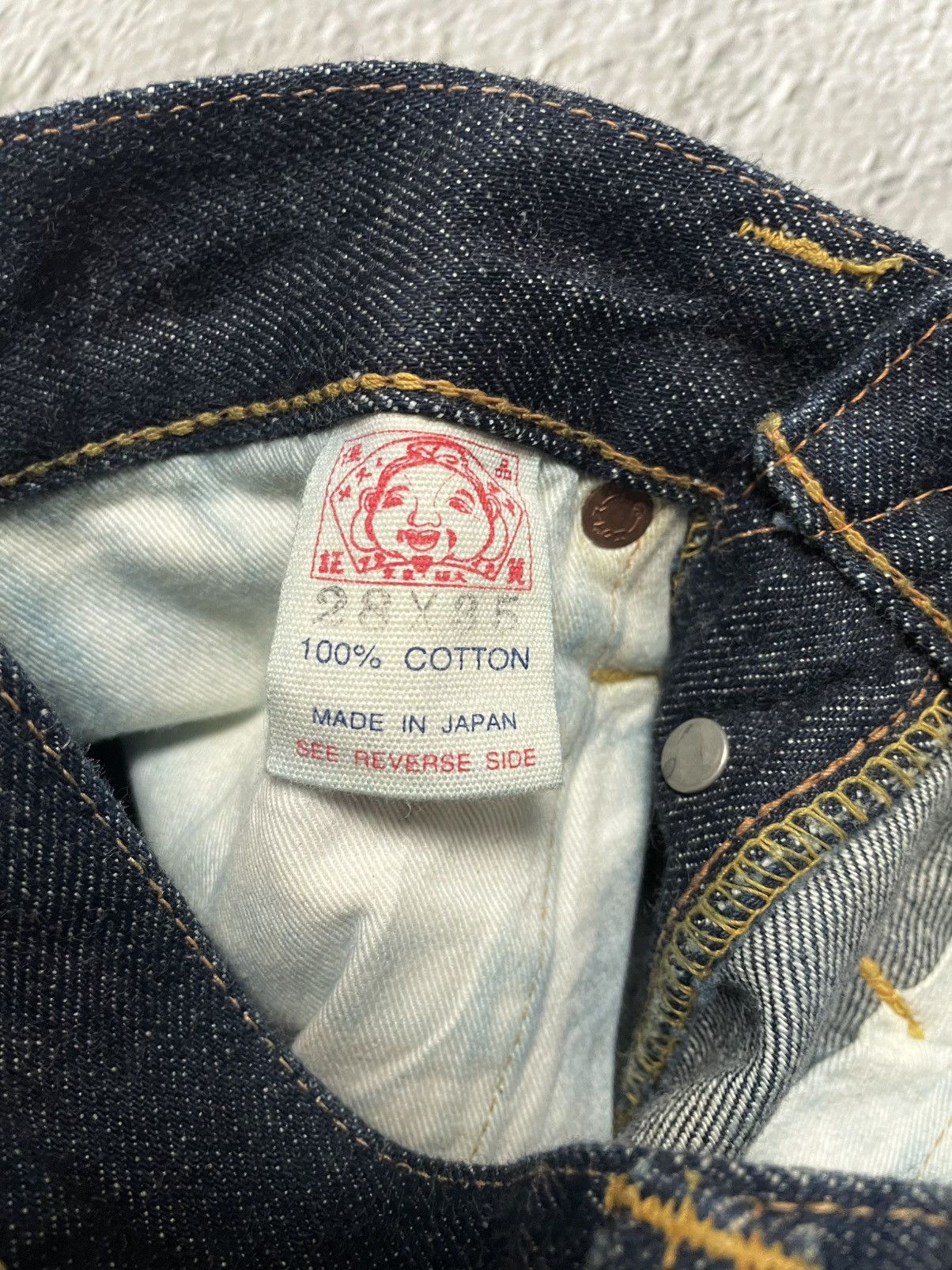 Evisu Evisu Yamane jeans vintage design selvedge seagull Size 25" / US 0 / IT 36 - 8 Thumbnail