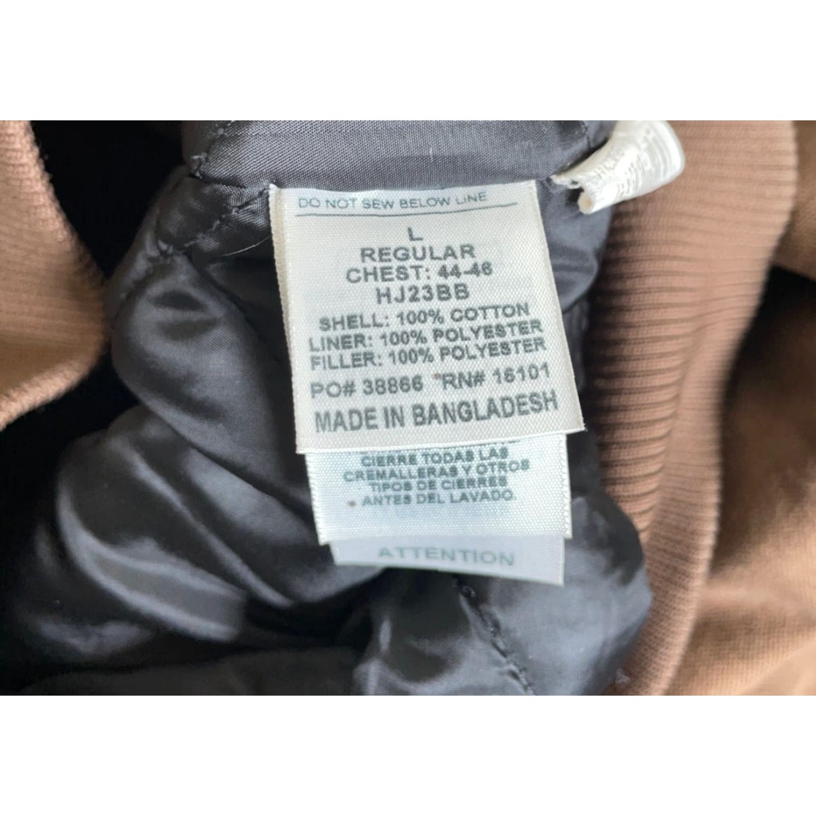Vintage Berne Distressed Canvas Zip Up Jacket Adult Large Brown Hooded Jobsite 12 Size US L / EU 52-54 / 3 - 4 Thumbnail