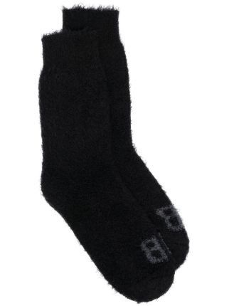 Balenciaga o1mt1gz1224 Size: OS / BB Homewear Socks in Black Size ONE SIZE - 2 Thumbnail