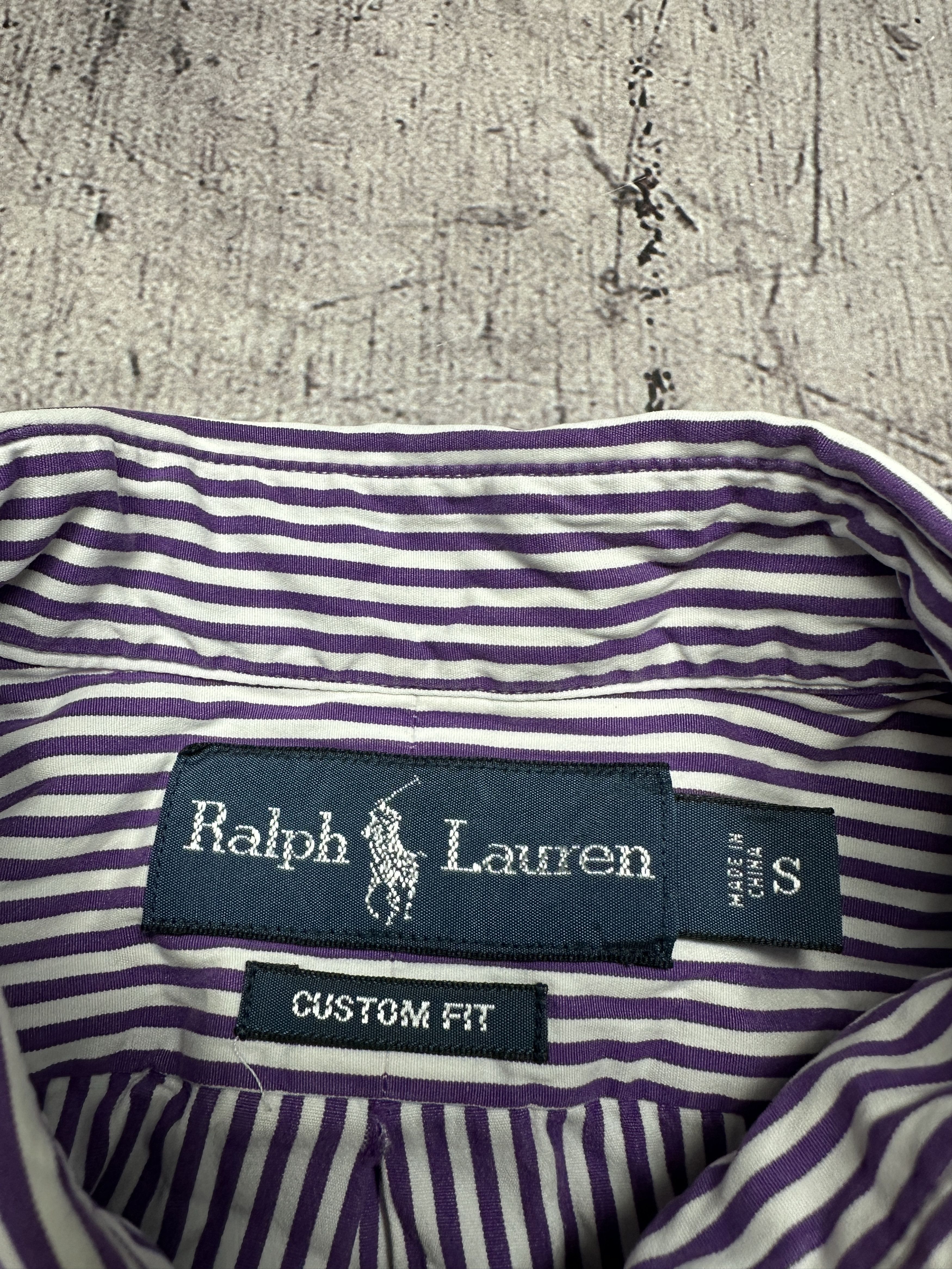 Polo Ralph Lauren Polo Ralph Lauren Vintage Mens Long Sleeve Striped Shirt Size US S / EU 44-46 / 1 - 4 Thumbnail
