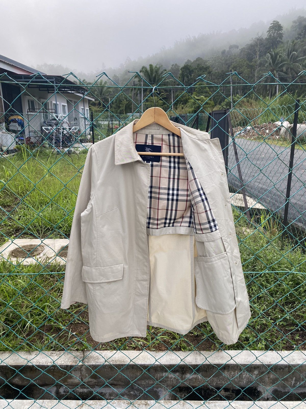 Burberry Burberry London Nova Check Trench Coat Size M / US 6-8 / IT 42-44 - 3 Thumbnail