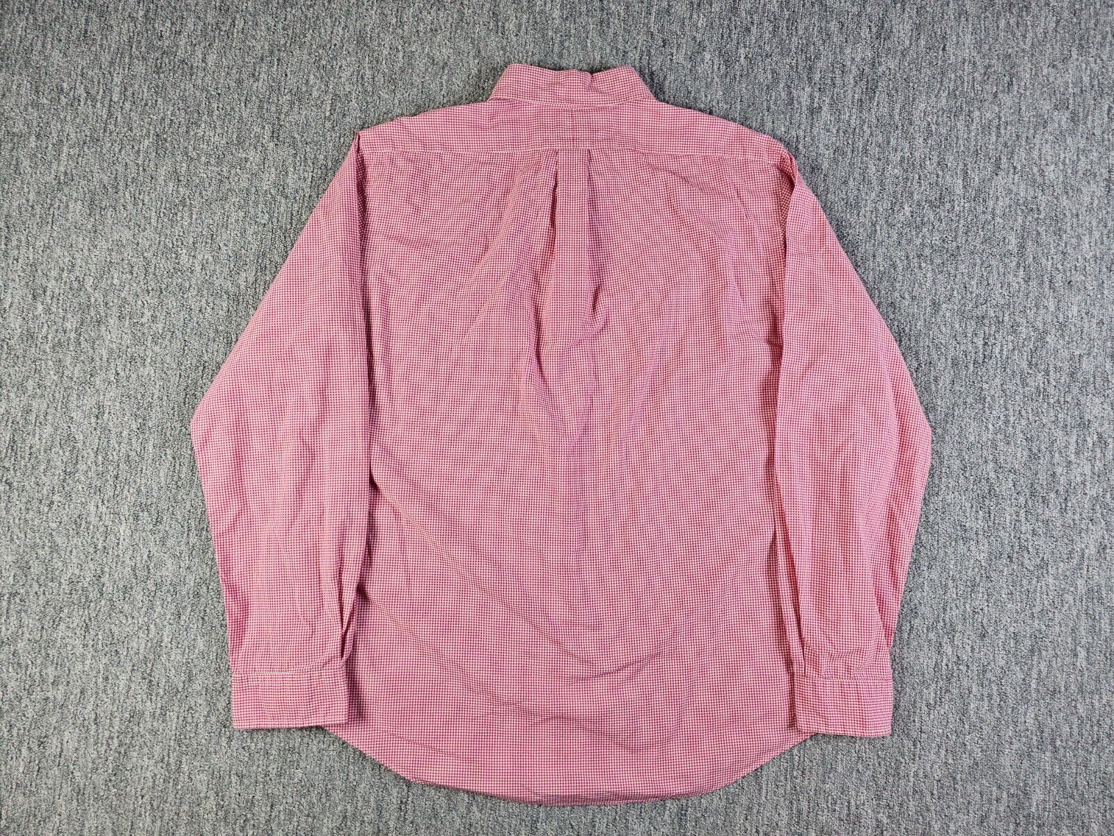 Ralph Lauren Polo Ralph Lauren Custom Fit Plaid Button-Down Shirt XL Pink Size US XL / EU 56 / 4 - 3 Thumbnail