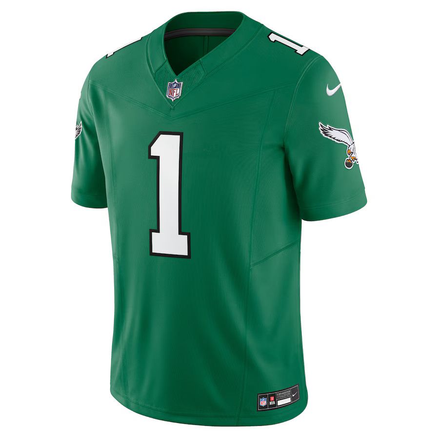 NFL × Nike Nike Jalen Hurts Kelly Green Eagles Limited Jersey Size US M / EU 48-50 / 2 - 2 Thumbnail