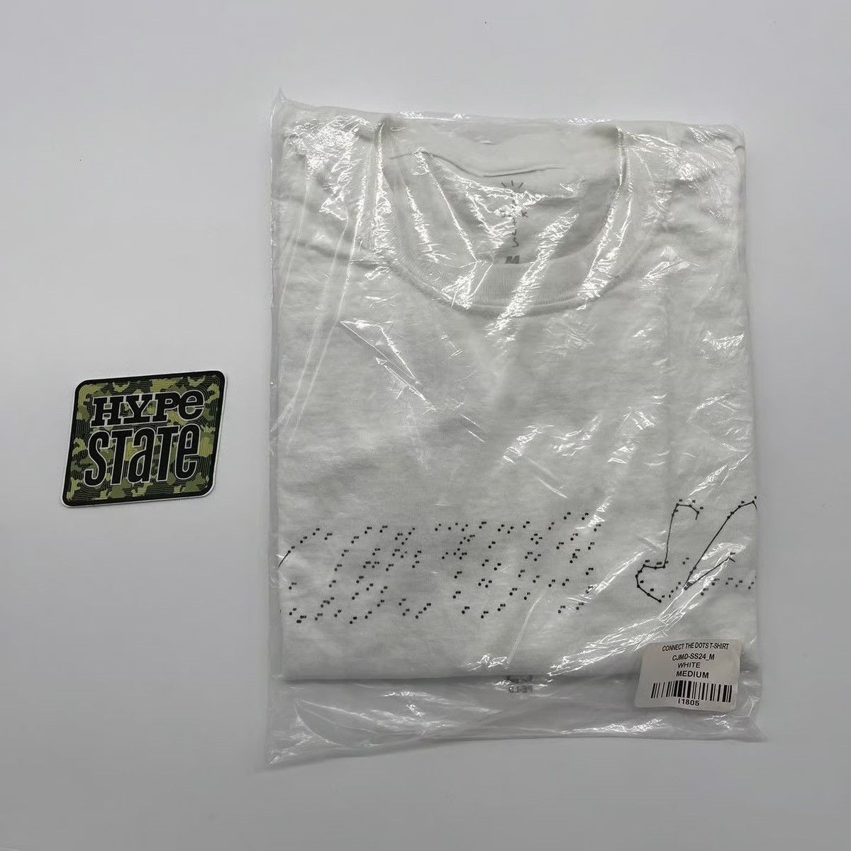 Travis Scott Travis Scott Connect The Dots Tee White Size US M / EU 48-50 / 2 - 1 Thumbnail
