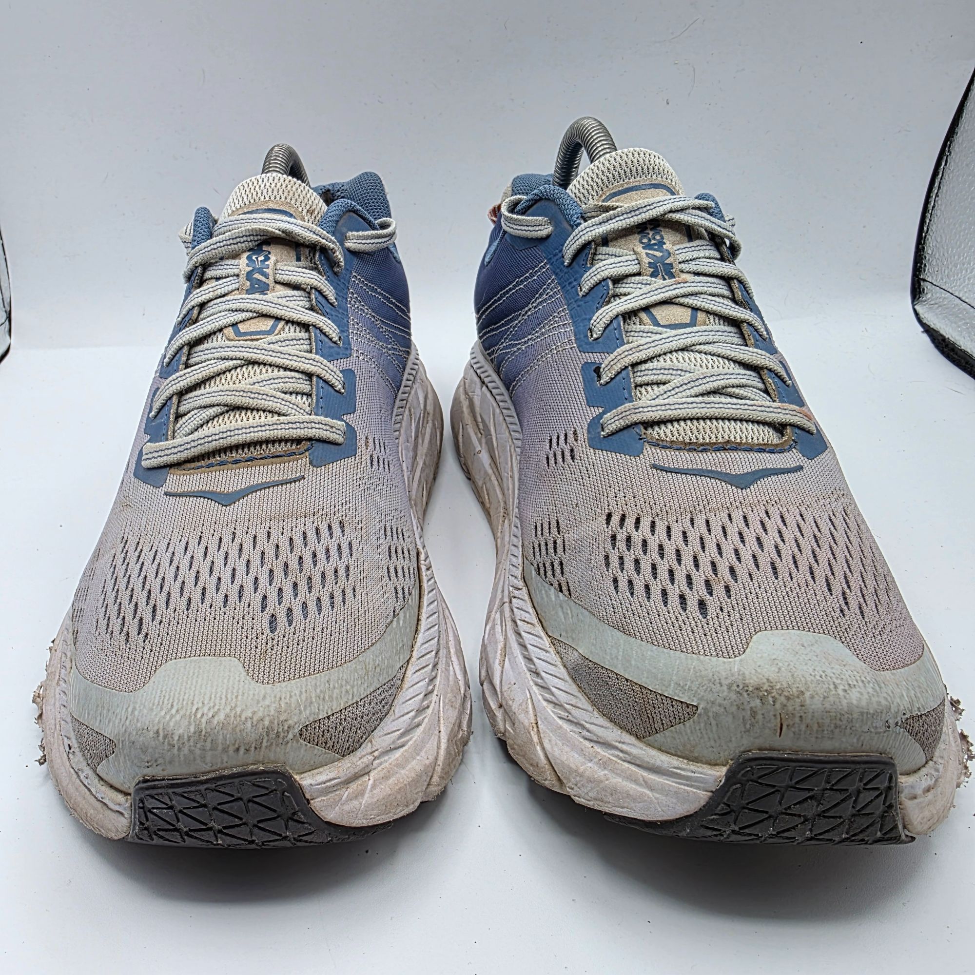 Hoka Hoka One One Clifton 6 Wide Womens Size 9 Blue White Shoes A Size US 9 / IT 39 - 2 Thumbnail