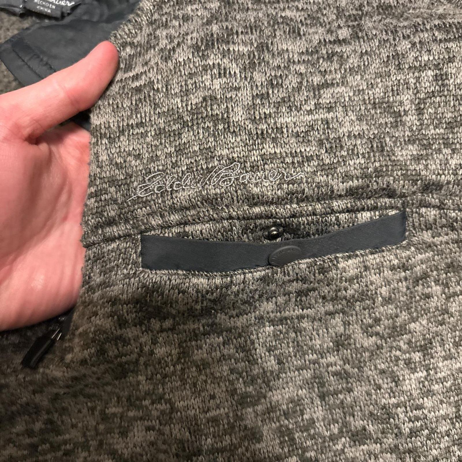 Eddie Bauer Eddie Bauer grey quarter zip Size US L / EU 52-54 / 3 - 2 Thumbnail