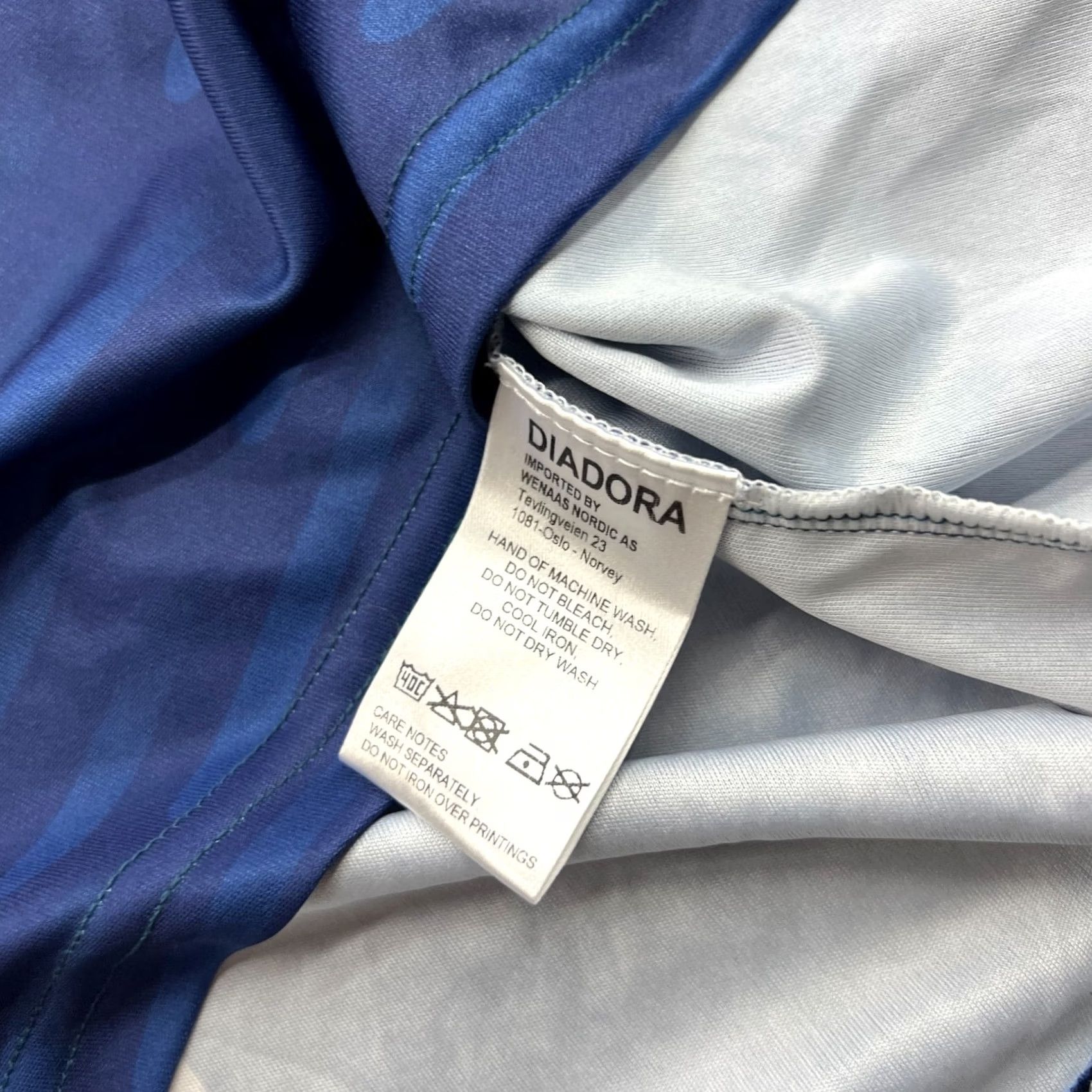 Diadora Diadora Bodo Glimt 2023 2024 Goalkeeper Football Jersey Men Sz L Blue Size US L / EU 52-54 / 3 - 7 Thumbnail