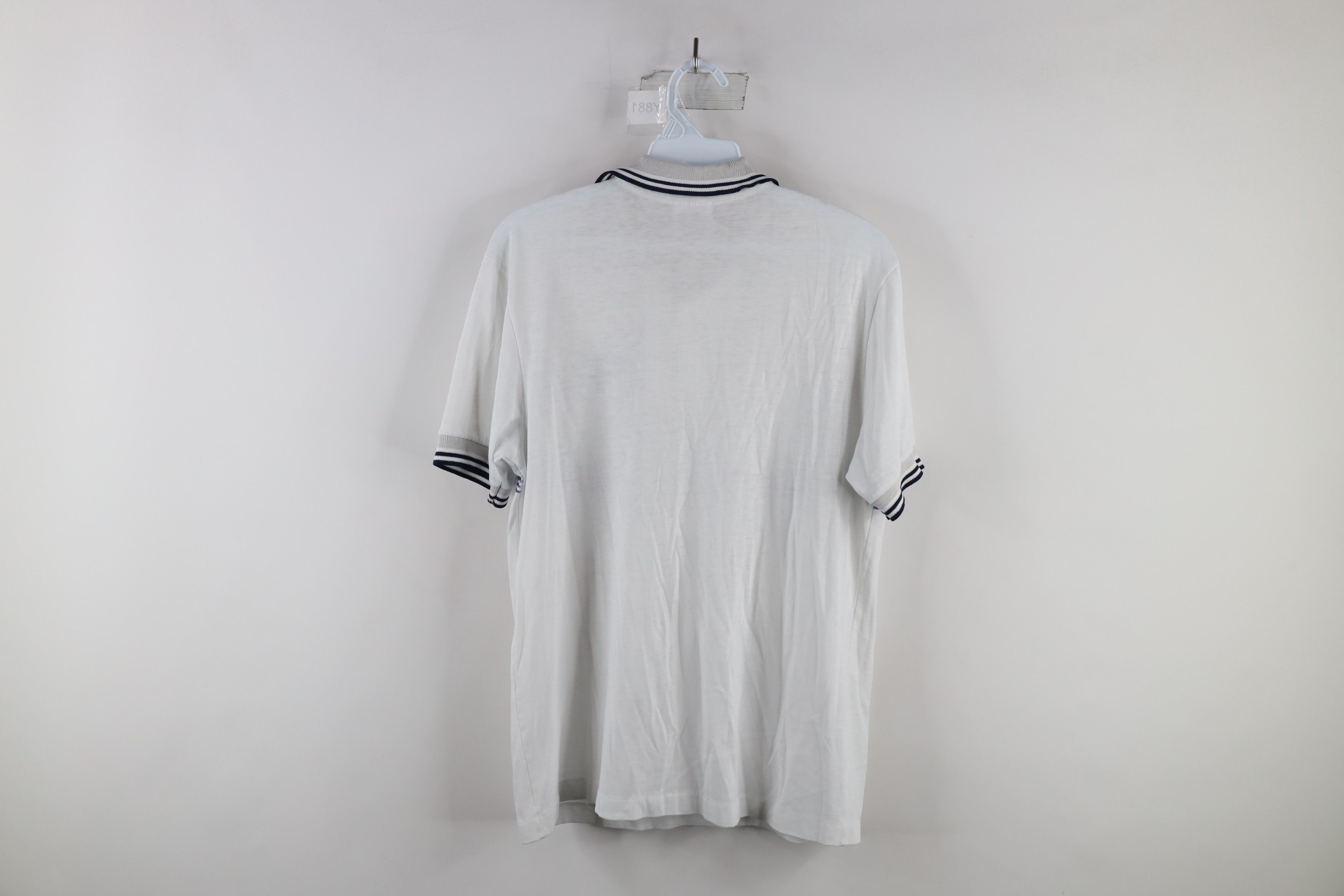 Vintage Vintage 70s Out Striped University of Toledo Polo Shirt USA Size US M / EU 48-50 / 2 - 7 Thumbnail