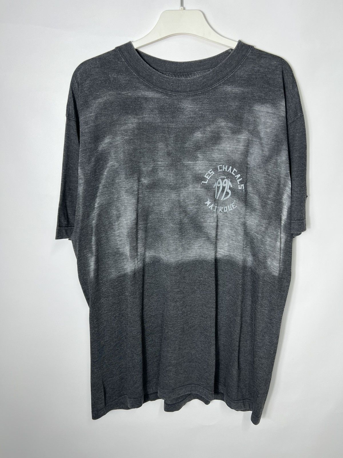 Vintage Vintage 90s streetwear surf Les Chacals Majorque T-shirt Size US L / EU 52-54 / 3 - 1 Thumbnail
