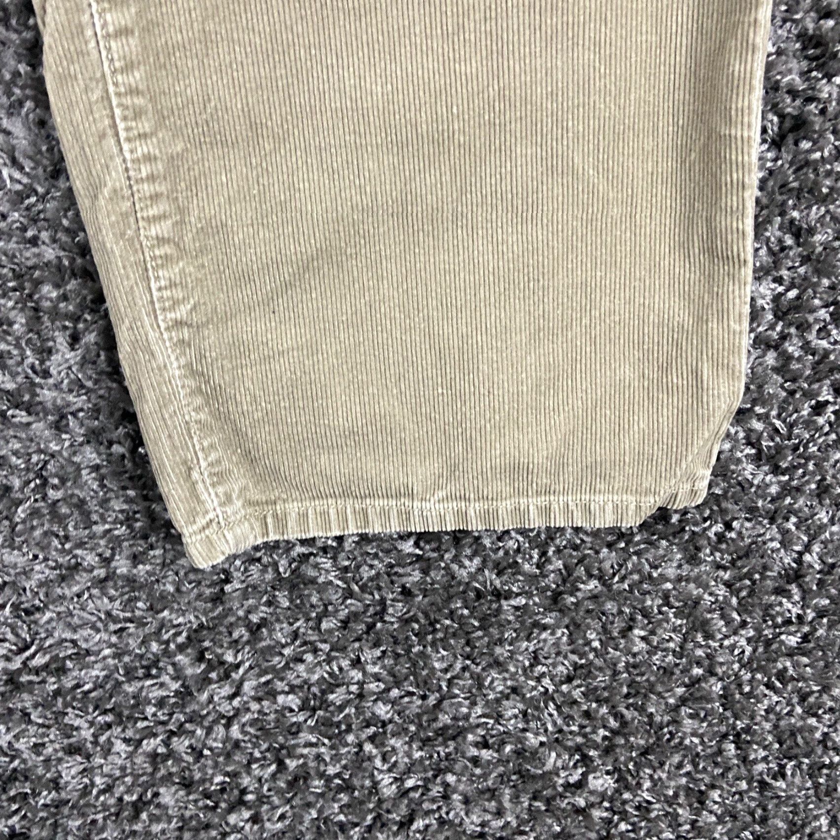 Calvin Klein Calvin Klein Jeans Pants Mens 34x30 Beige Corduroy Straight Leg Size US 34 / EU 50 - 2 Thumbnail