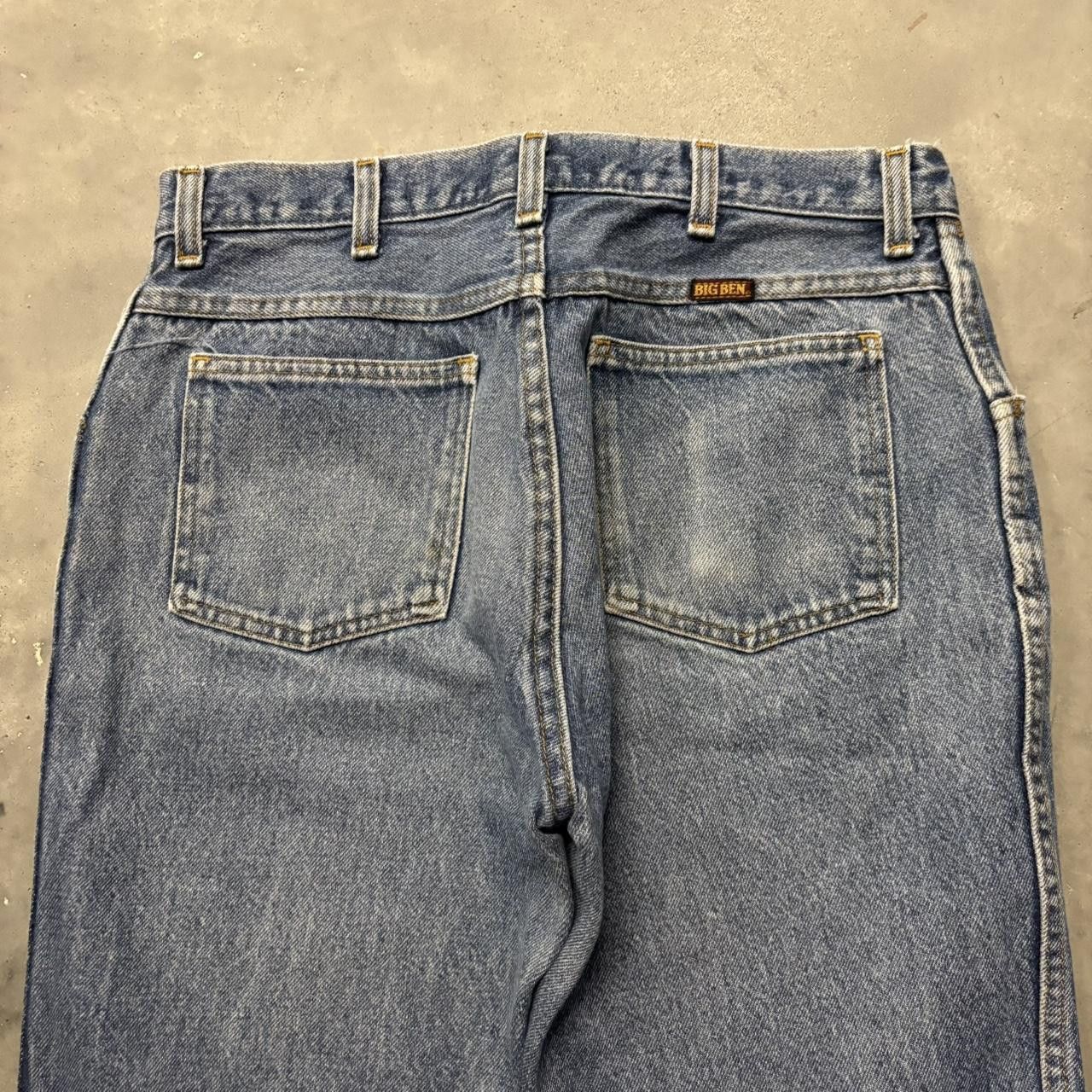 Japanese Brand × Vintage Crazy Vintage Y2K/2000s Faded Medium Wash Essential Denim Jeans! Size US 32 / EU 48 - 7 Thumbnail