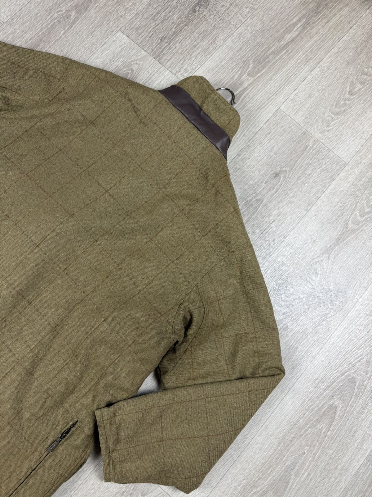 Barbour Barbour Washable Berwick Tweed Jacket Men's Large Green Size US L / EU 52-54 / 3 - 10 Thumbnail
