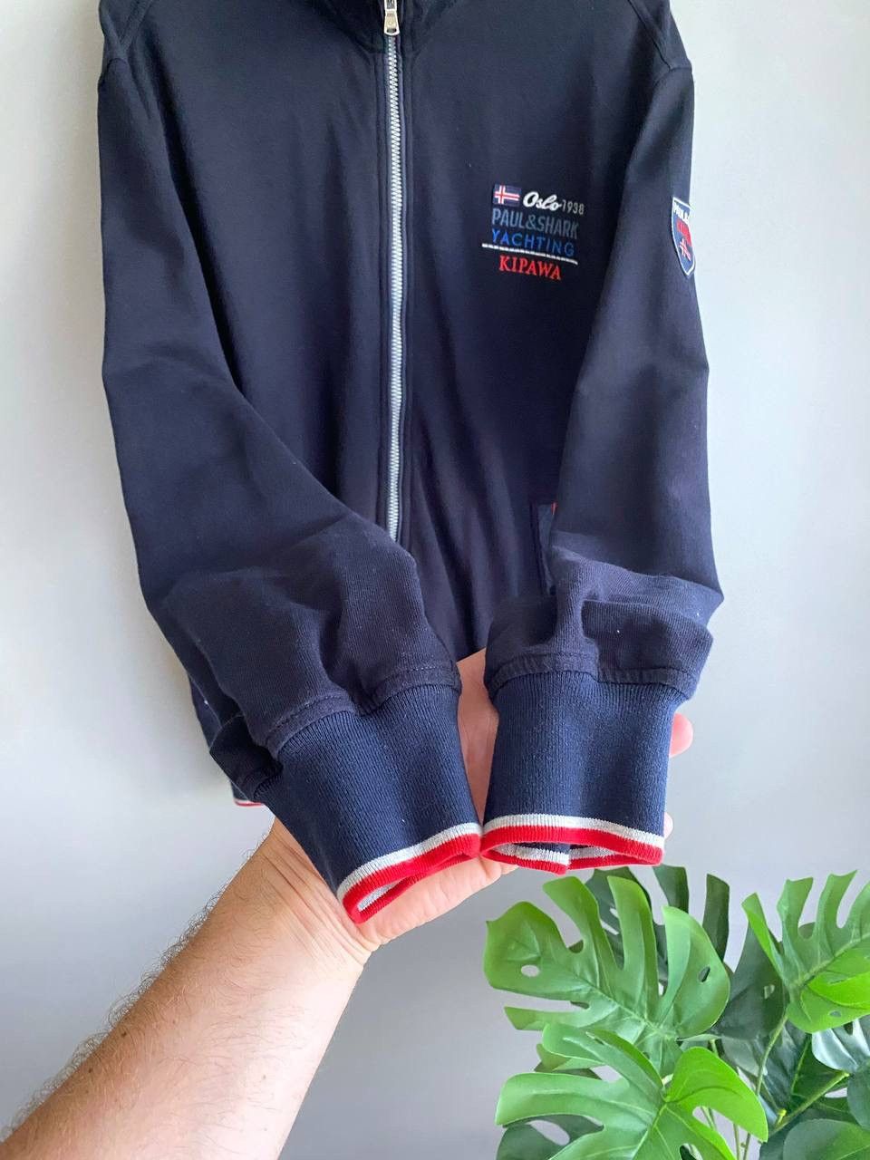 Paul & Shark Paul Shark Yachting Royal Ocean Men's Zip Track Jacket, XL Size US XL / EU 56 / 4 - 10 Thumbnail