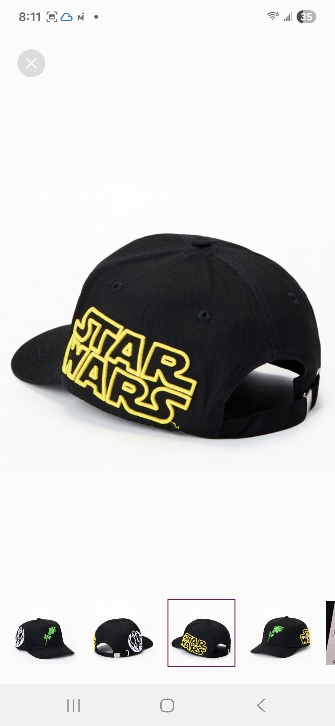 Civil Regime Civil x Star Wars Rebel Dad Hat Size ONE SIZE - 3 Thumbnail