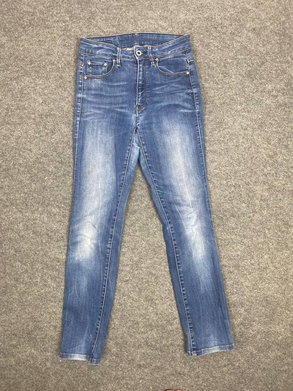 G-Star g star raw skinny distressed denim Size US 27 - 6 Thumbnail