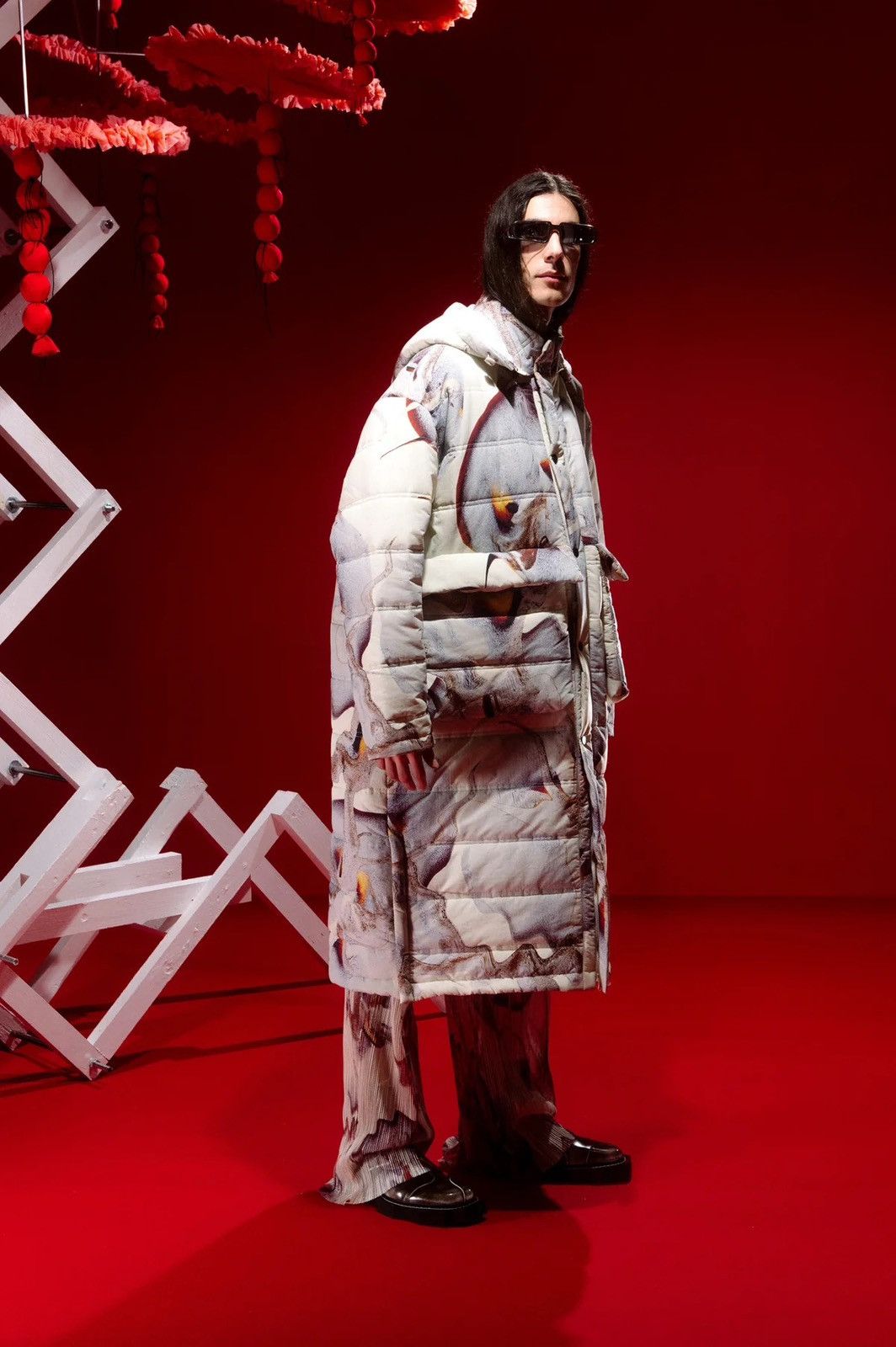 Henrik Vibskov !DS! AW22 Henrik Vibskov Tabasco Long Puffer Jacket Size US M / EU 48-50 / 2 - 2 Thumbnail