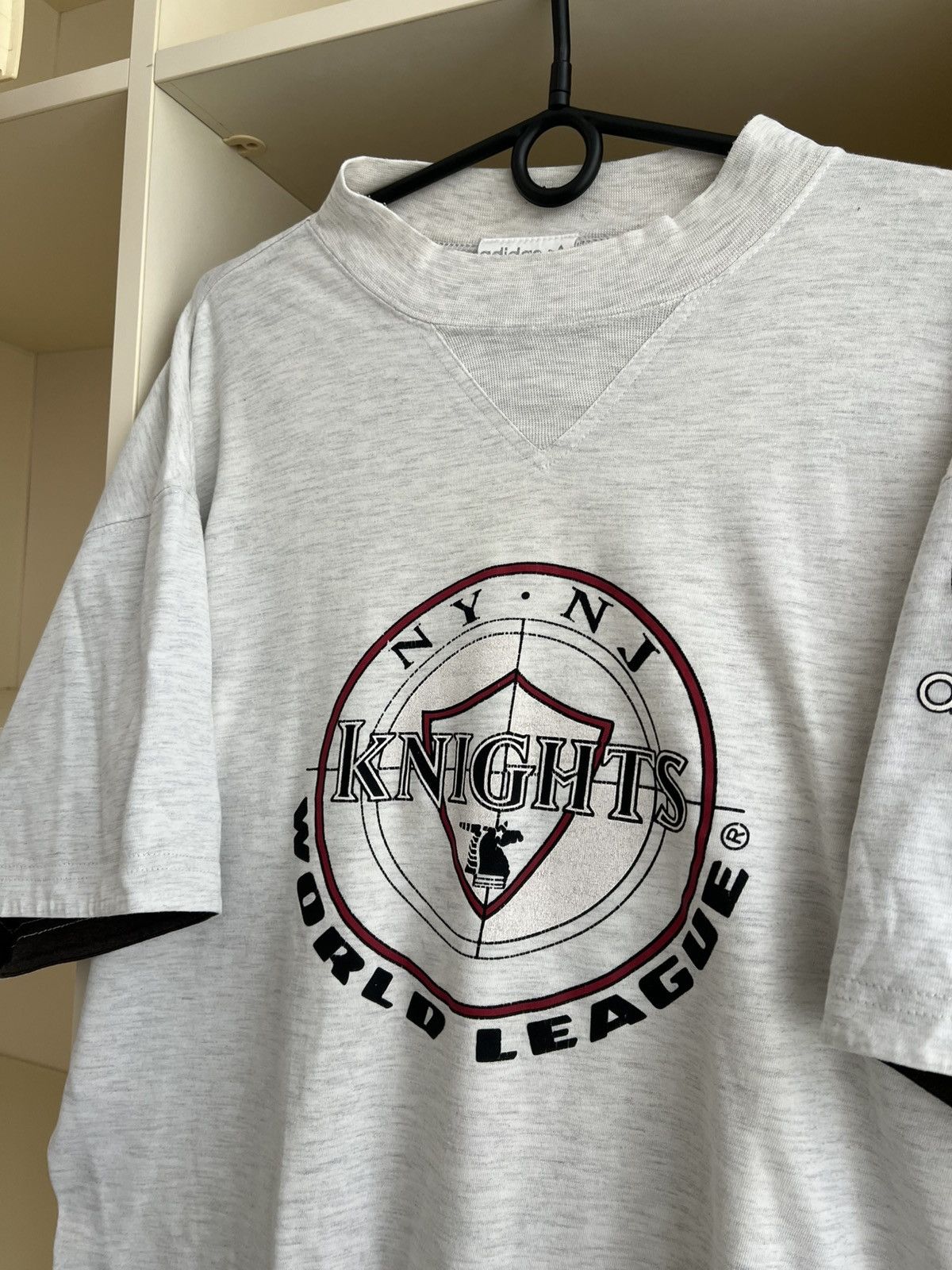 Adidas Vintage 90s Adidas NY NJ Knights WLAF World League Football Size US M / EU 48-50 / 2 - 4 Thumbnail