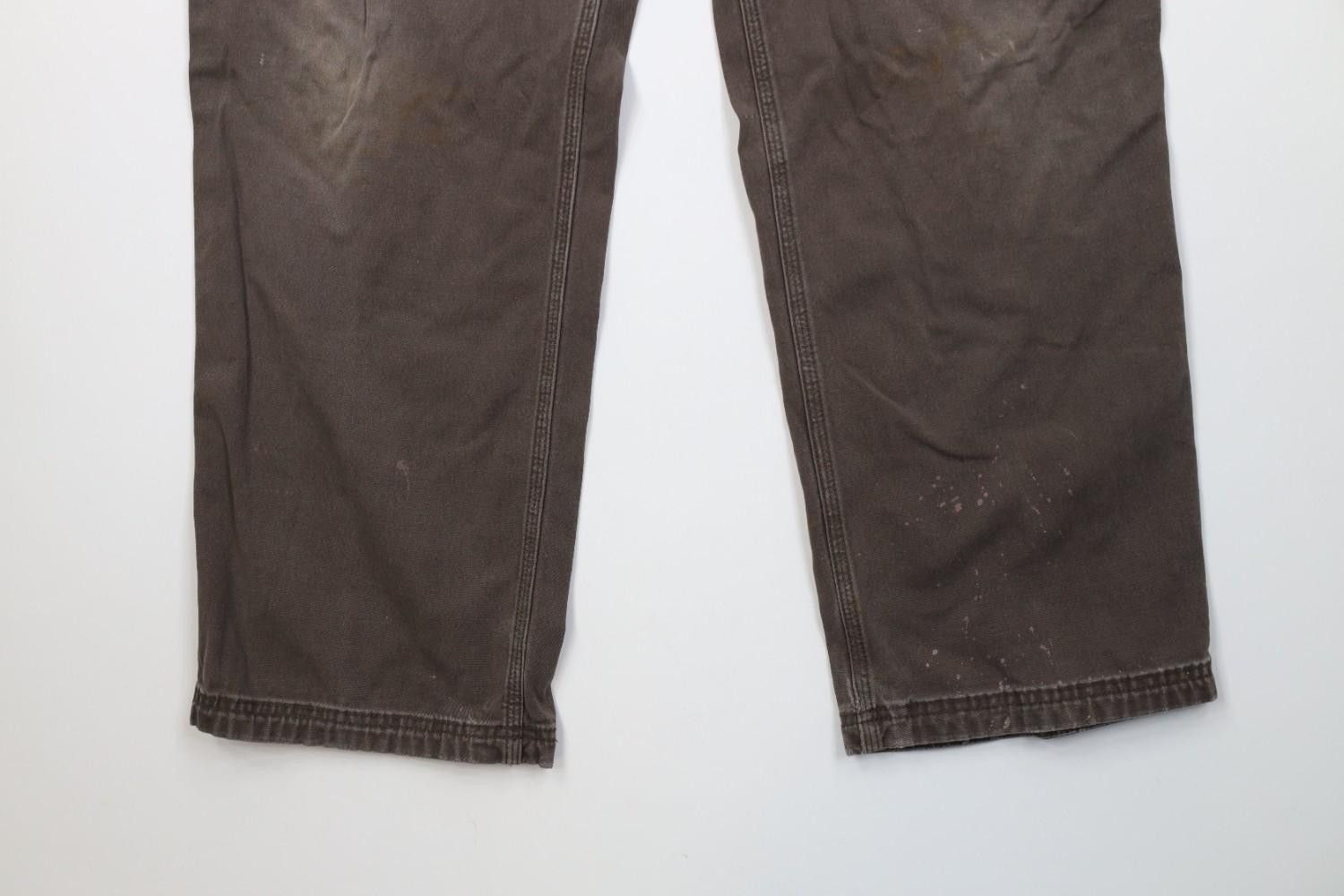 Duluth Trading Company Duluth Trading Co Flex Fire Hose Wide Leg Pants Brown Size US 34 / EU 50 - 3 Thumbnail