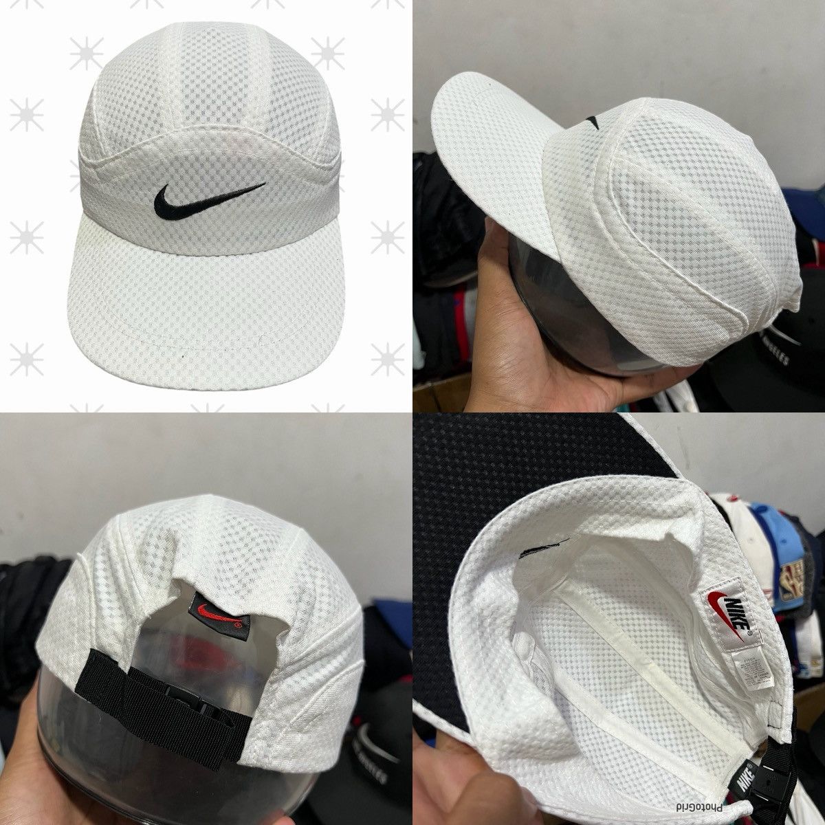 Nike Nike Andre Agassi Sports Tennis 5panel Cap Size ONE SIZE - 2 Thumbnail