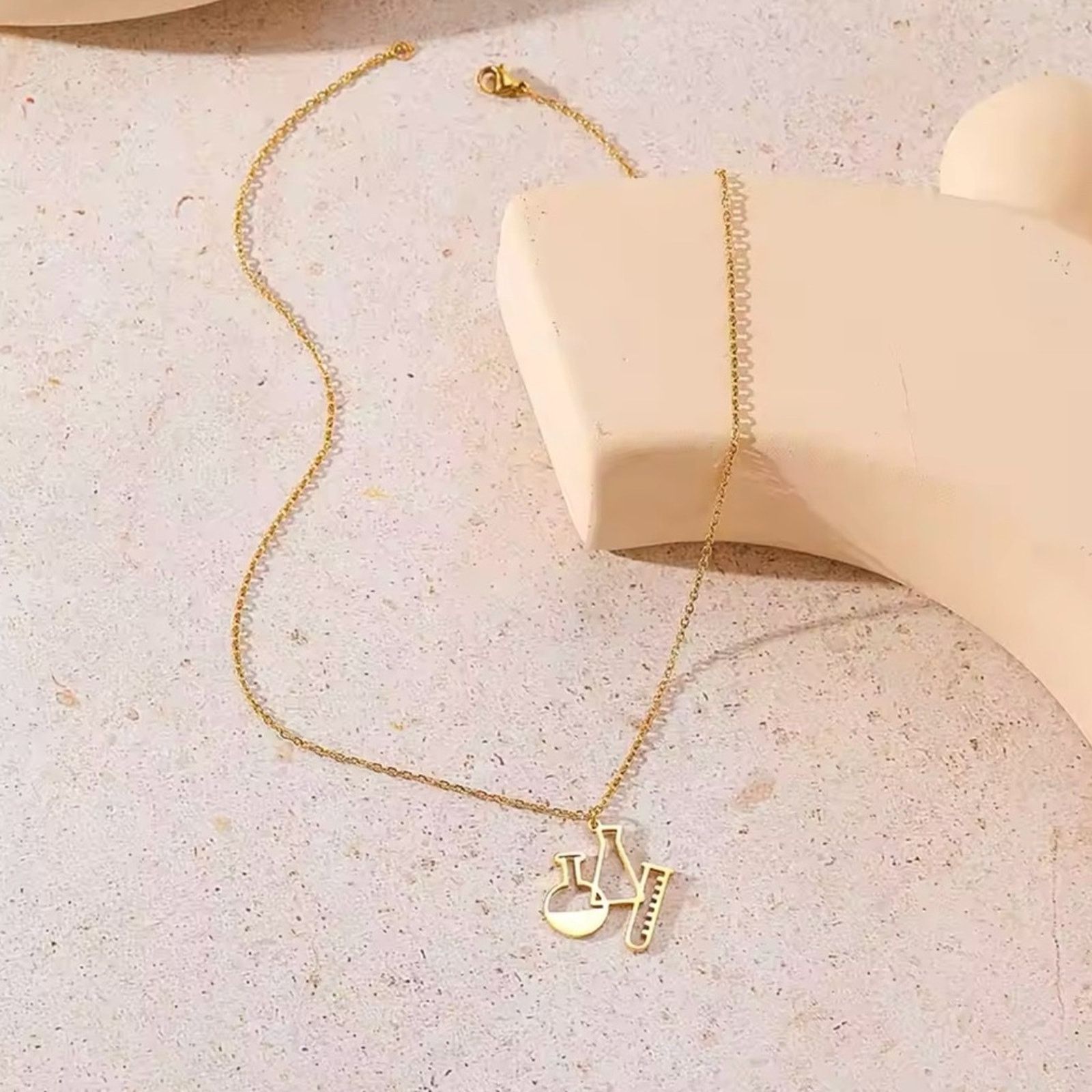 Other Stainless Steel Necklaces New Design Chemical Chemistry Size ONE SIZE - 3 Thumbnail