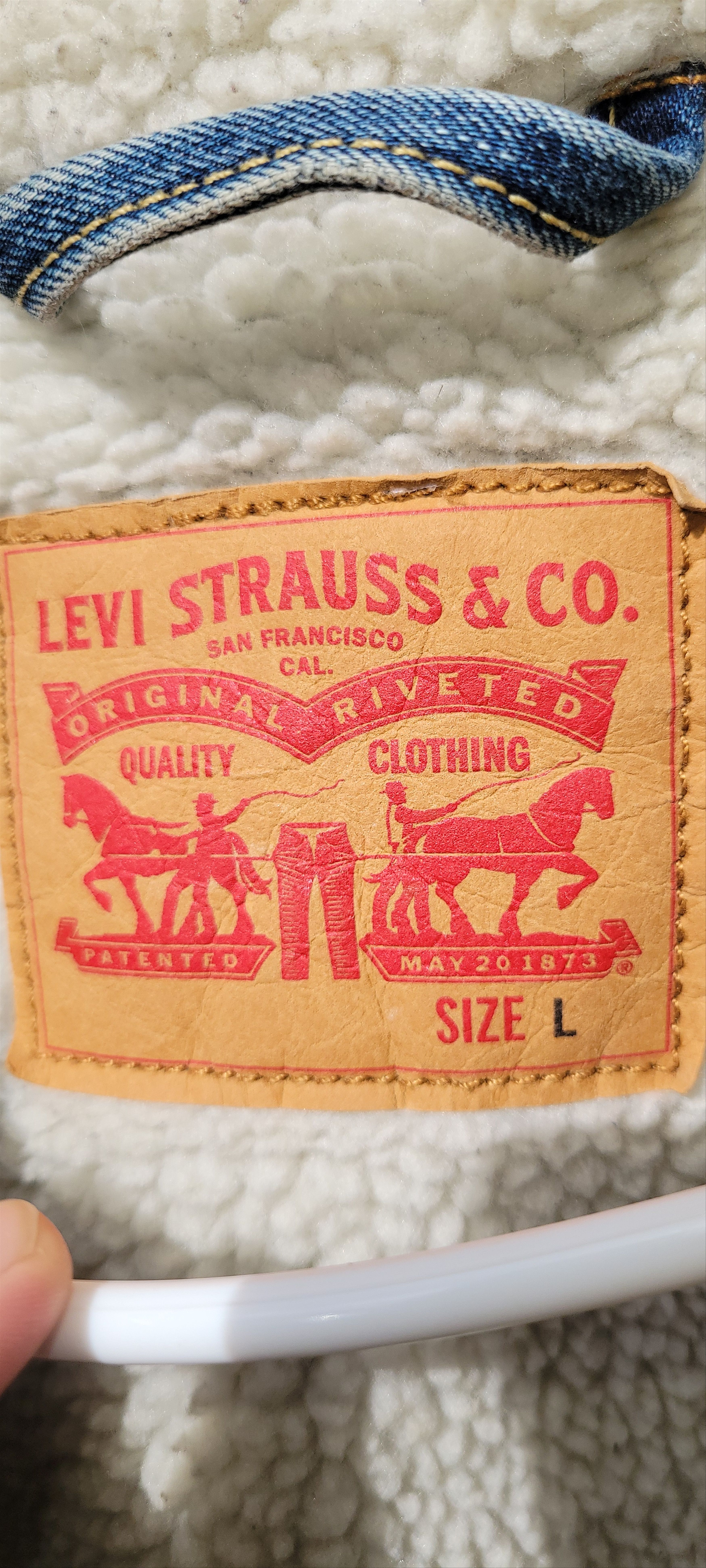 Levi's Levis sherpa jacket Size US L / EU 52-54 / 3 - 3 Thumbnail