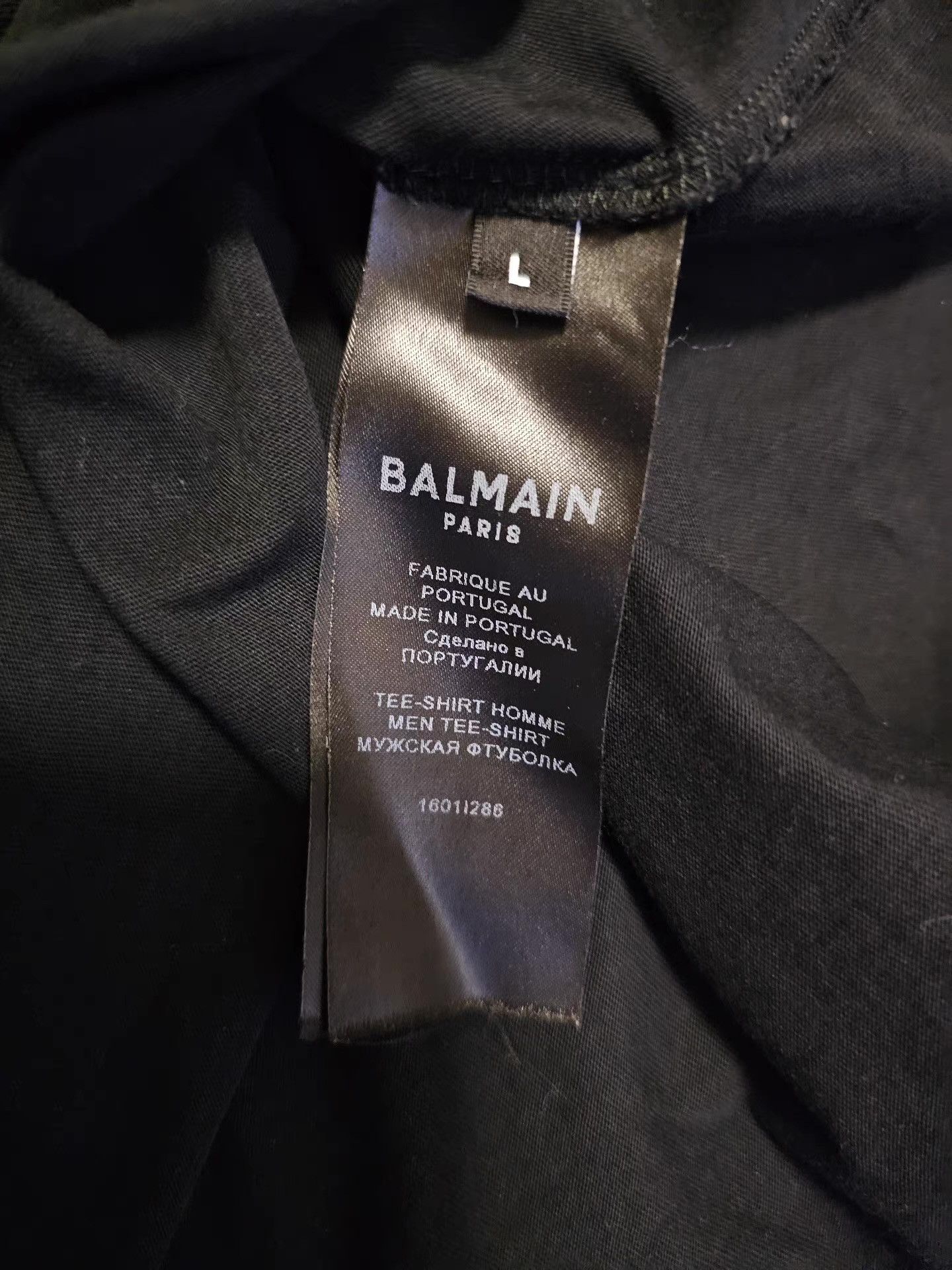 Balmain Balmain Short Sleeve T-shir Size US L / EU 52-54 / 3 - 5 Thumbnail