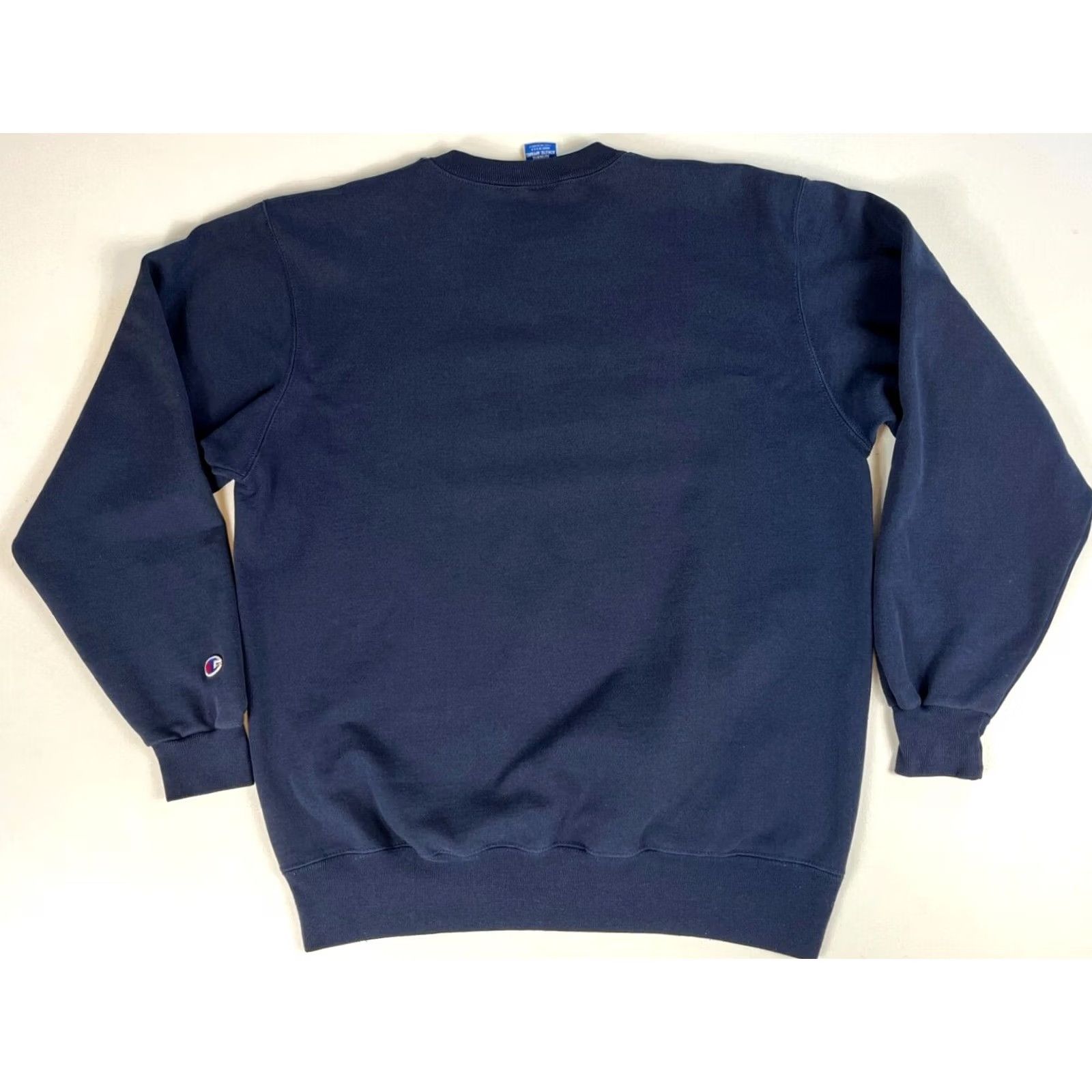 Champion VINTAGE Champion University of Illinois Sweatshirt Navy XL Crewneck Unisex Adults 50% Cotton 50% Polyester USA Made 90s College Pullover Sweatshirt Size US XL / EU 56 / 4 - 2 Thumbnail