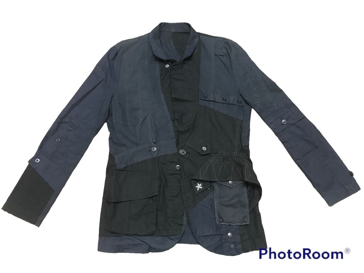 Jun Takahashi × Undercover Undercover SS05 Reconstructed Military Blazer Size US L / EU 52-54 / 3 - 1 Thumbnail