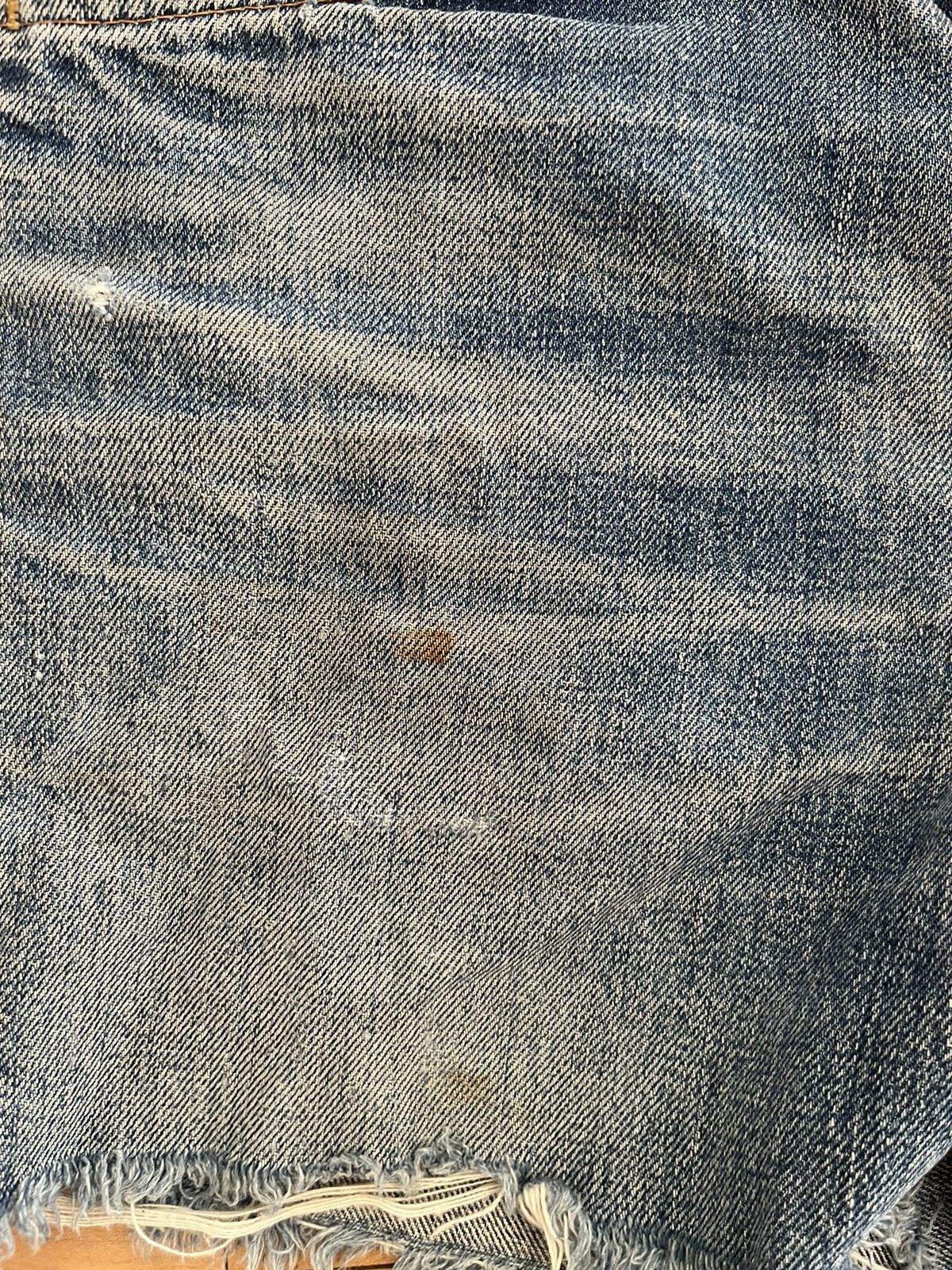 Levi's Vintage Clothing Vintage Levi's Orange tab Heavily Distressed Cut Off Short Size US 28 / EU 44 - 4 Thumbnail