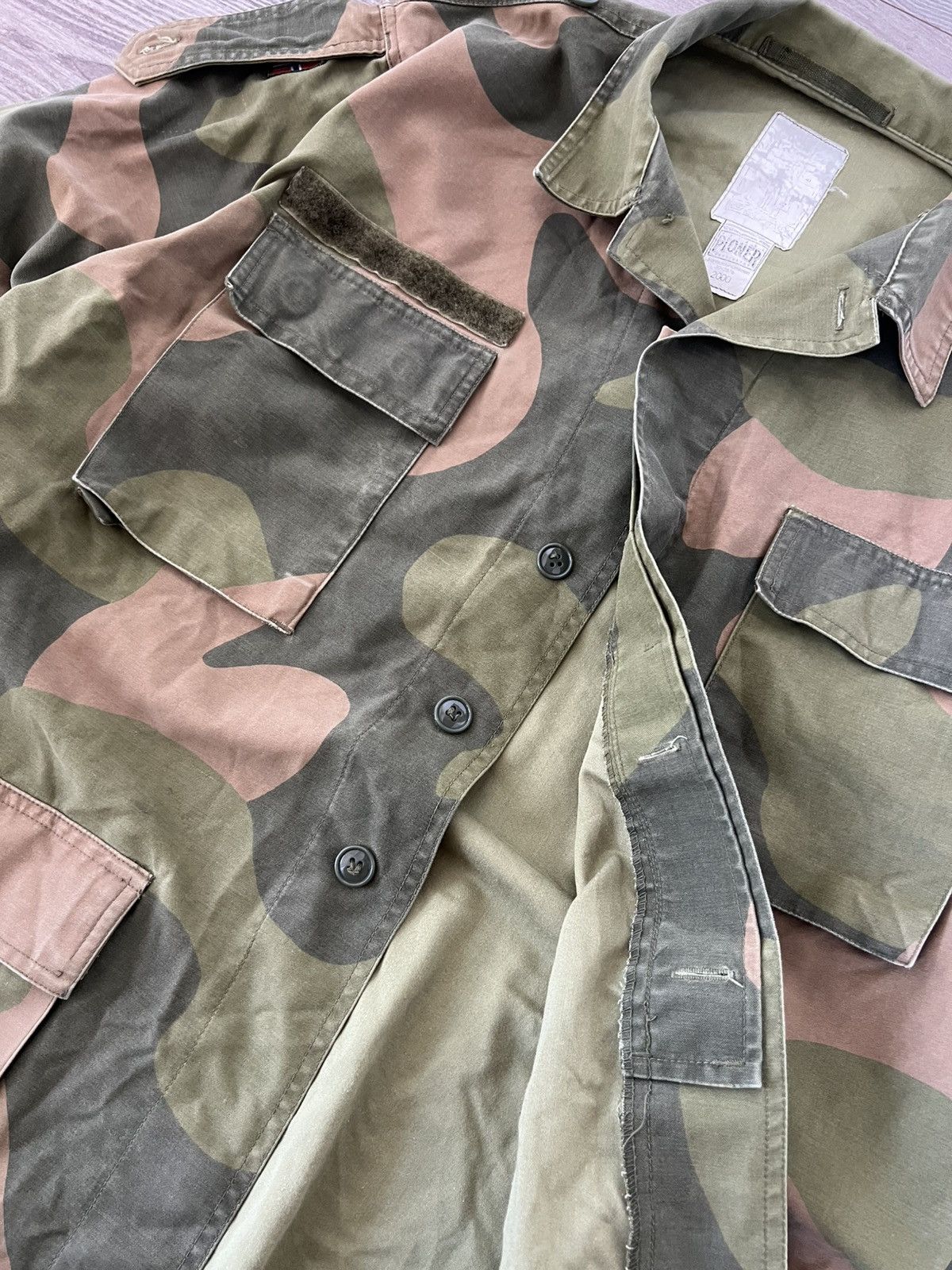 Vintage VINTAGE ‼️ Norwegian Camo NATO Army Tactical Jacket Size US M / EU 48-50 / 2 - 14 Thumbnail