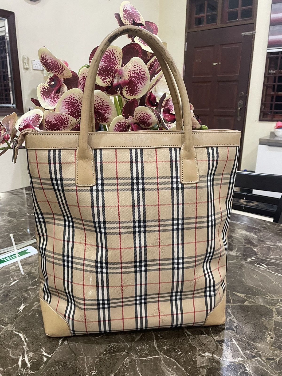 Burberry Authentic BURBERRY BLACK LABEL Tote bag Size ONE SIZE - 2 Thumbnail