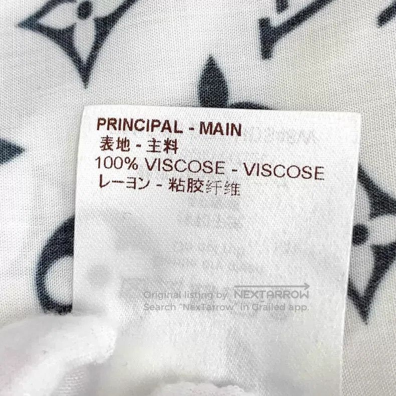 Louis Vuitton Louis Vuitton White logo presbyopic gradient full print la Size US L / EU 52-54 / 3 - 8 Thumbnail