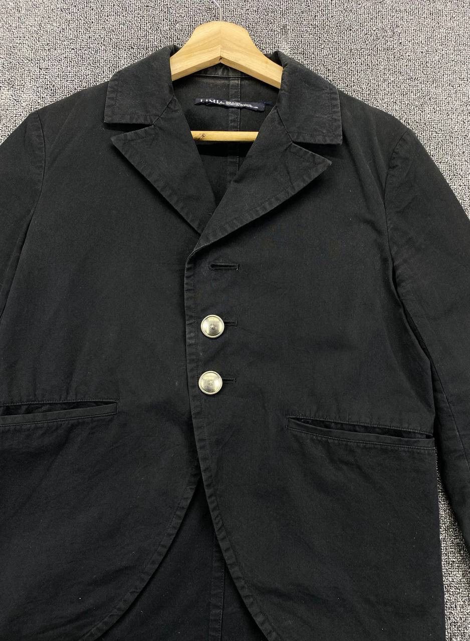 Yohji Yamamoto Vintage Yohji Yamamoto Limi Feu Coat Black Jacket Size S / US 4 / IT 40 - 5 Thumbnail
