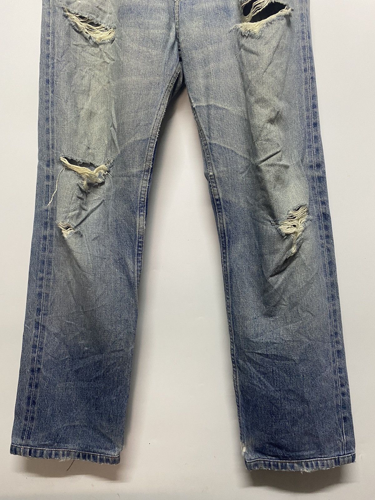 A.P.C. A.P.C Distressed Selvage Denim Jeans Pants Size US 34 / EU 50 - 4 Thumbnail