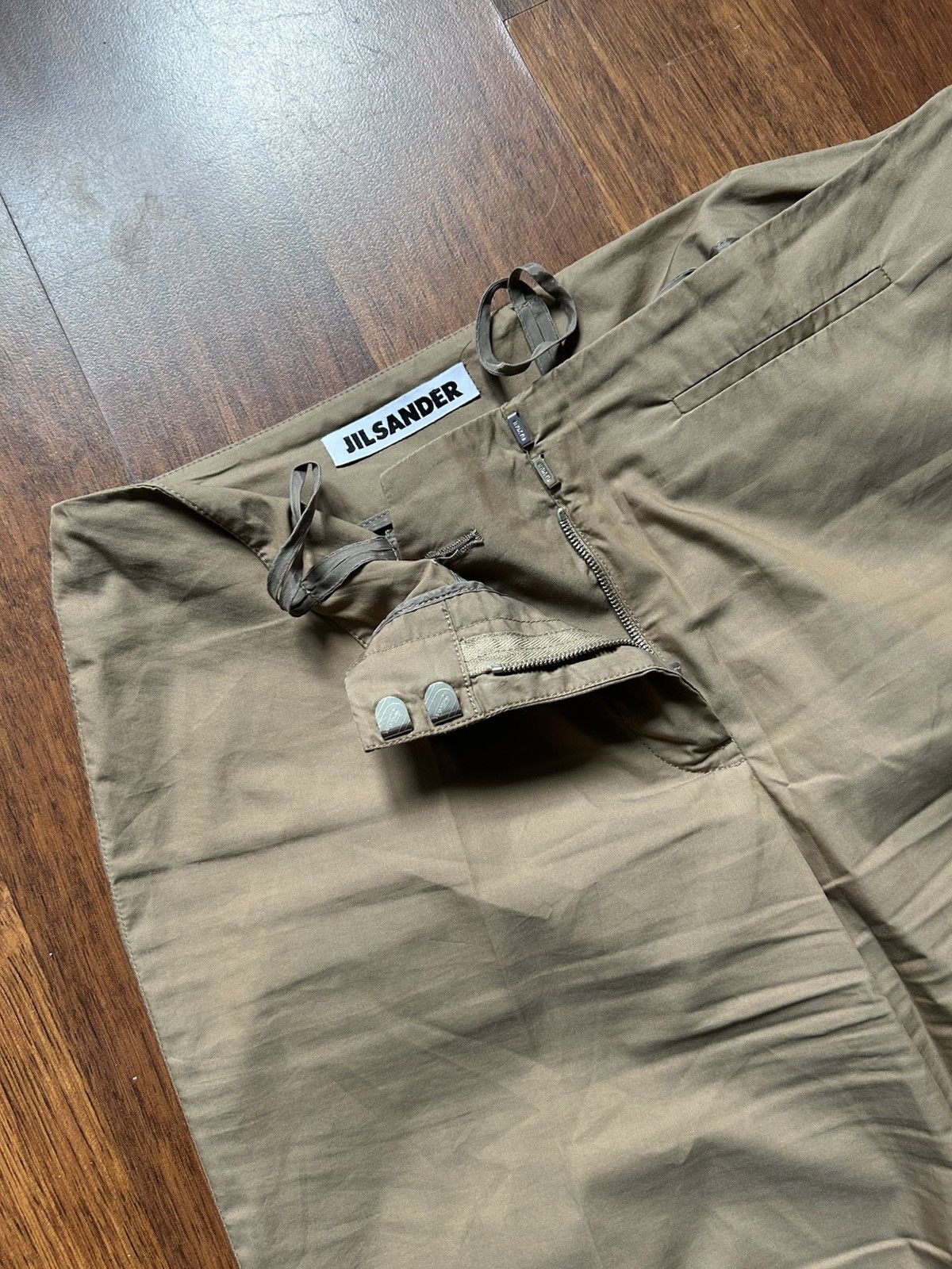 Jil Sander Vintage Jil Sander Solid Style Women Pants 00s Classic Fit Size 24" / US 00 / IT 34 - 5 Thumbnail