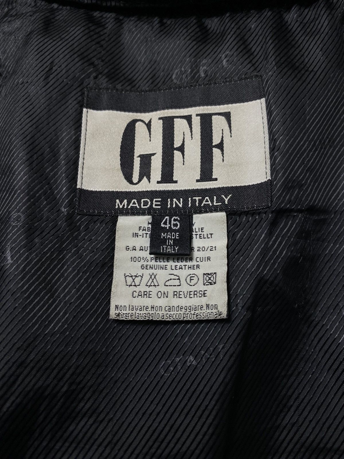 GF Ferre Gianfranco Ferre GF Ferre Leather Jacket with Genuine Fur Size L / US 10 / IT 46 - 20 Thumbnail